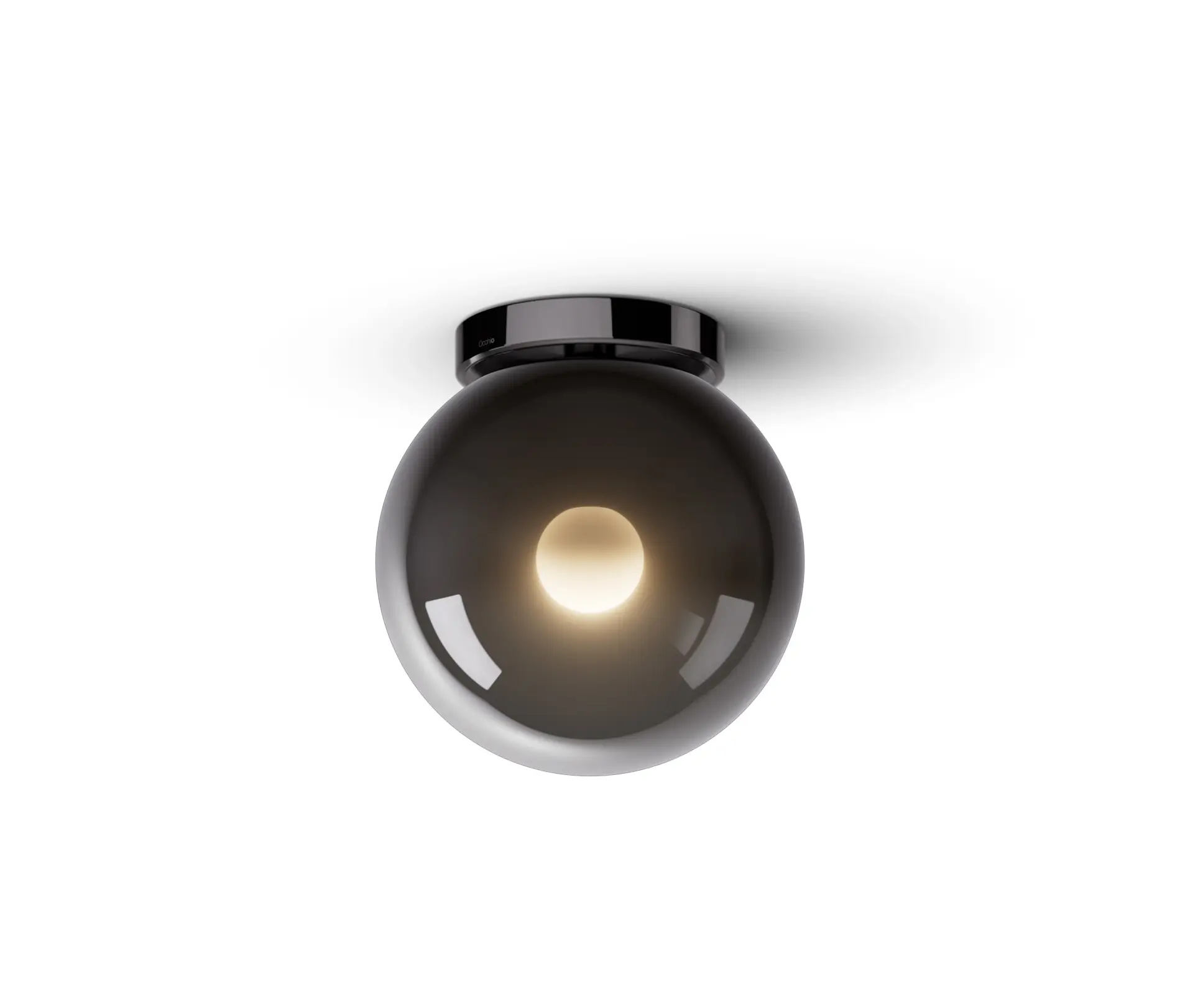 Occhio - Luna piena 200 - dark chrome