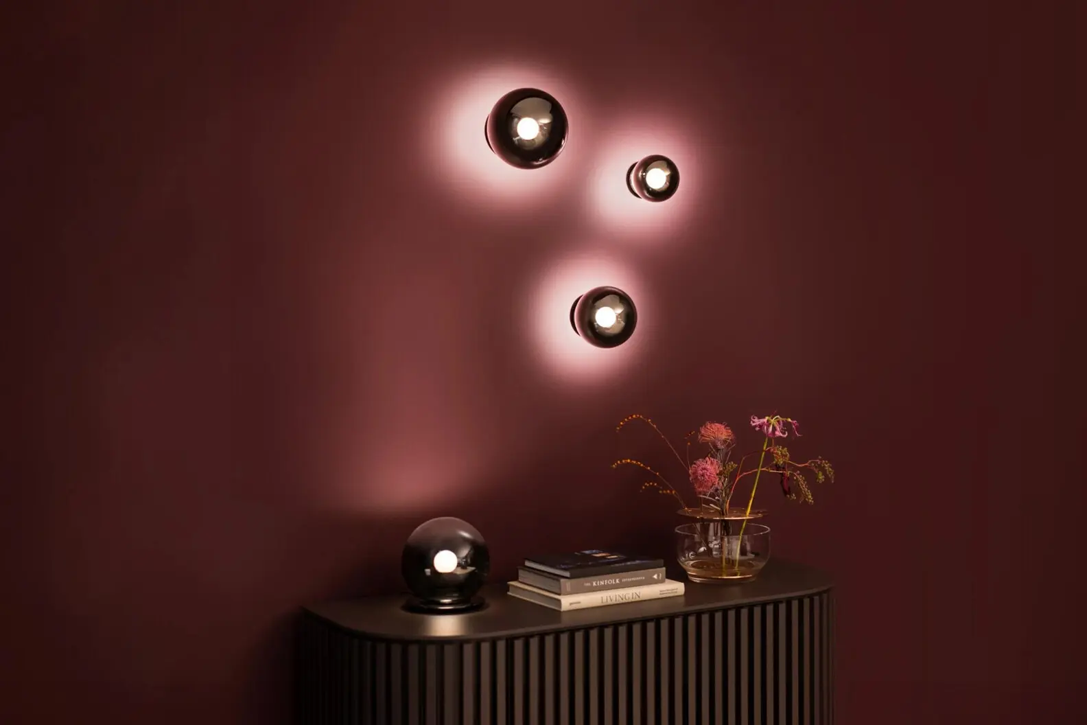 Occhio - Luna scura 200 - dark chrome
