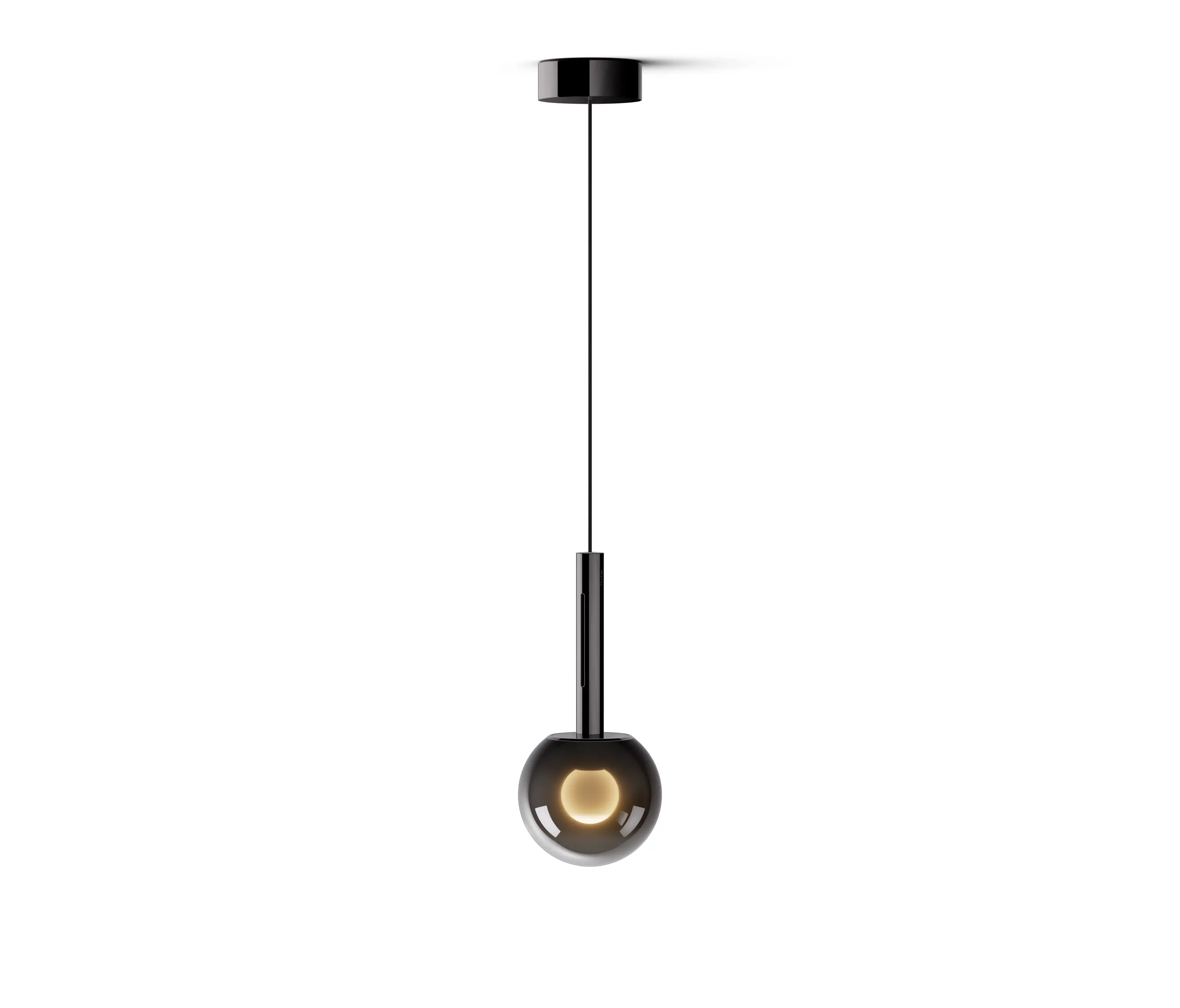 Occhio - Luna sospeso 125 - dark chrome
