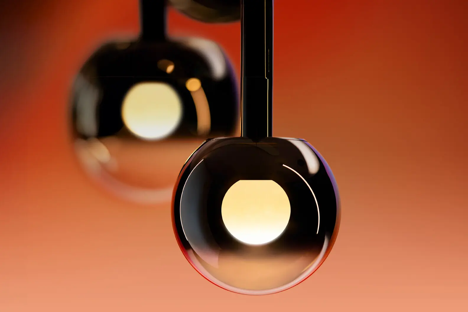 Occhio - Luna sospeso cloud 5 - dark chrome