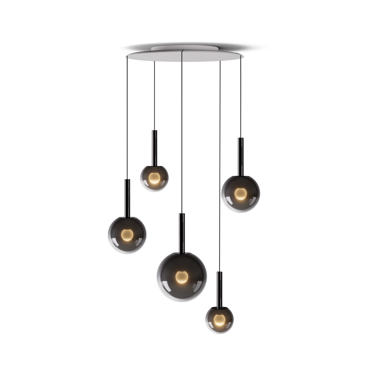 Luna sospeso cloud 5 - dark chrome
