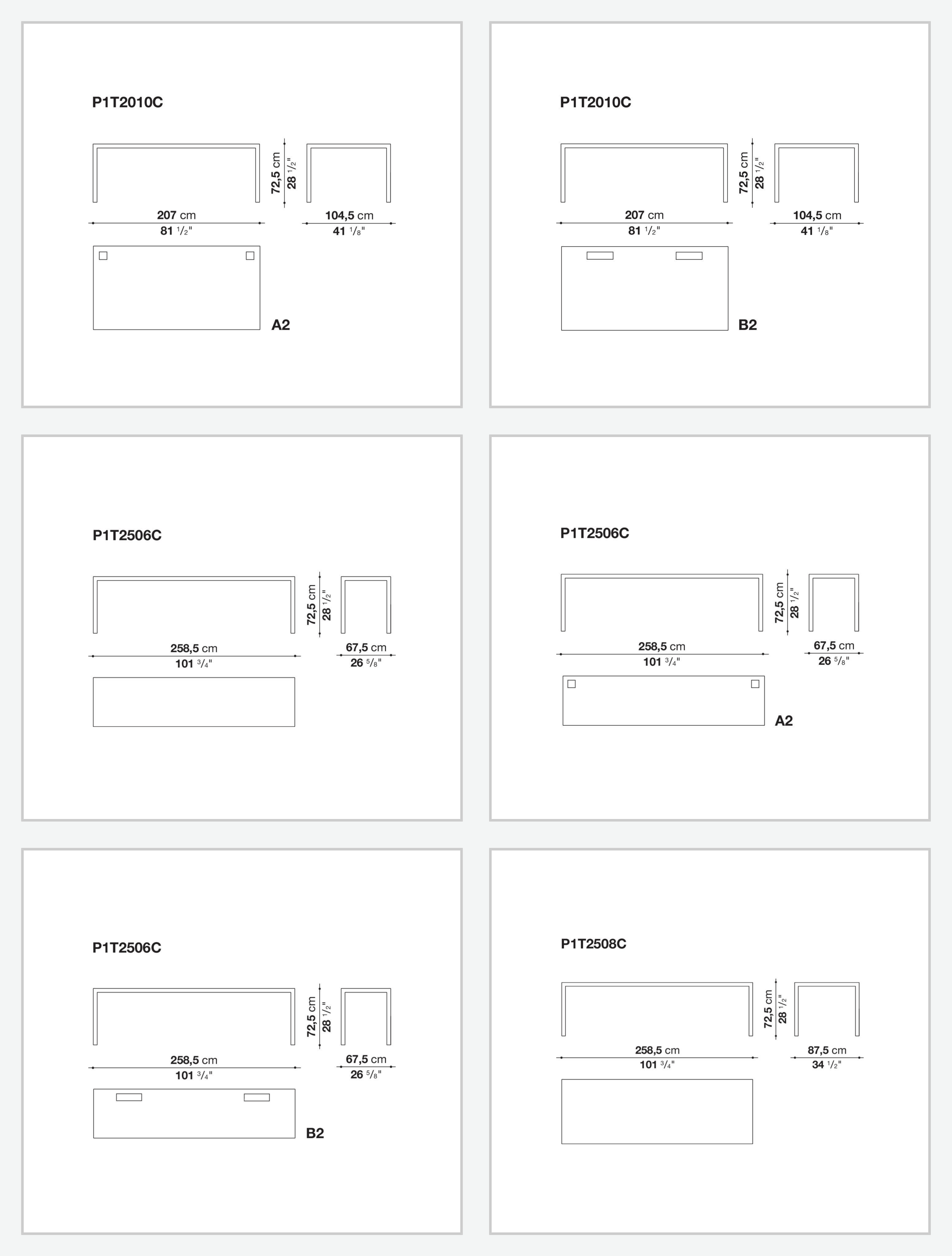 PROGETTO 1 - Desks from B&B Italia | Architonic