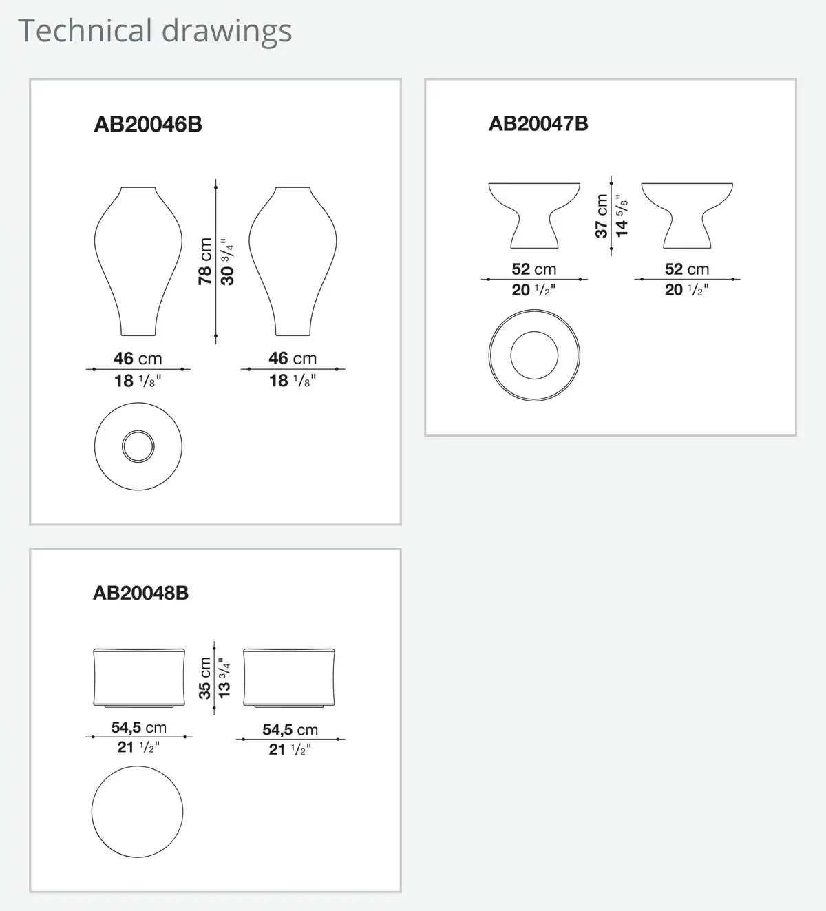WHITE COLLECTION - Vases from B&B Italia | Architonic