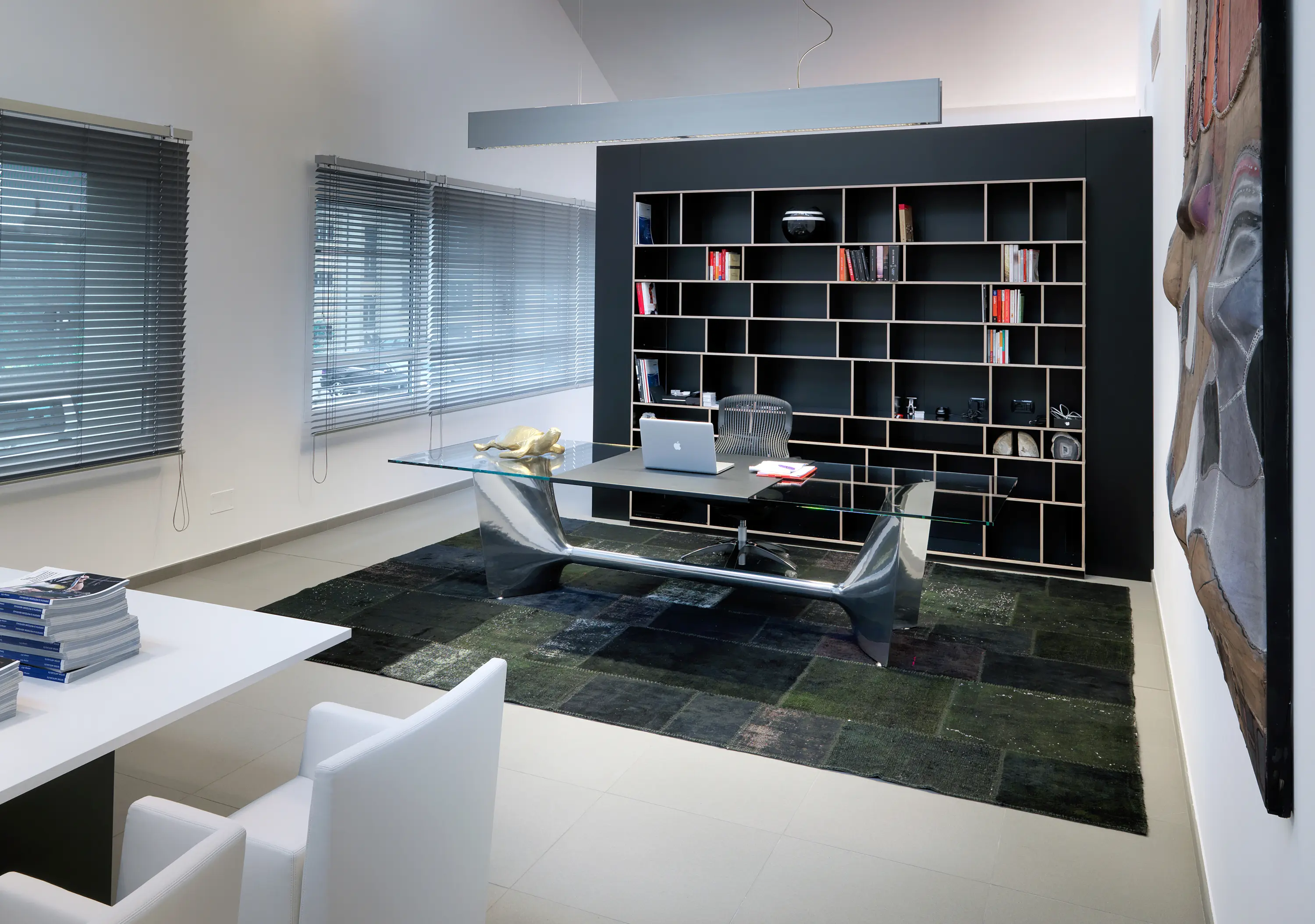 Baleri Italia - Fratino | Rectangular table crystal top