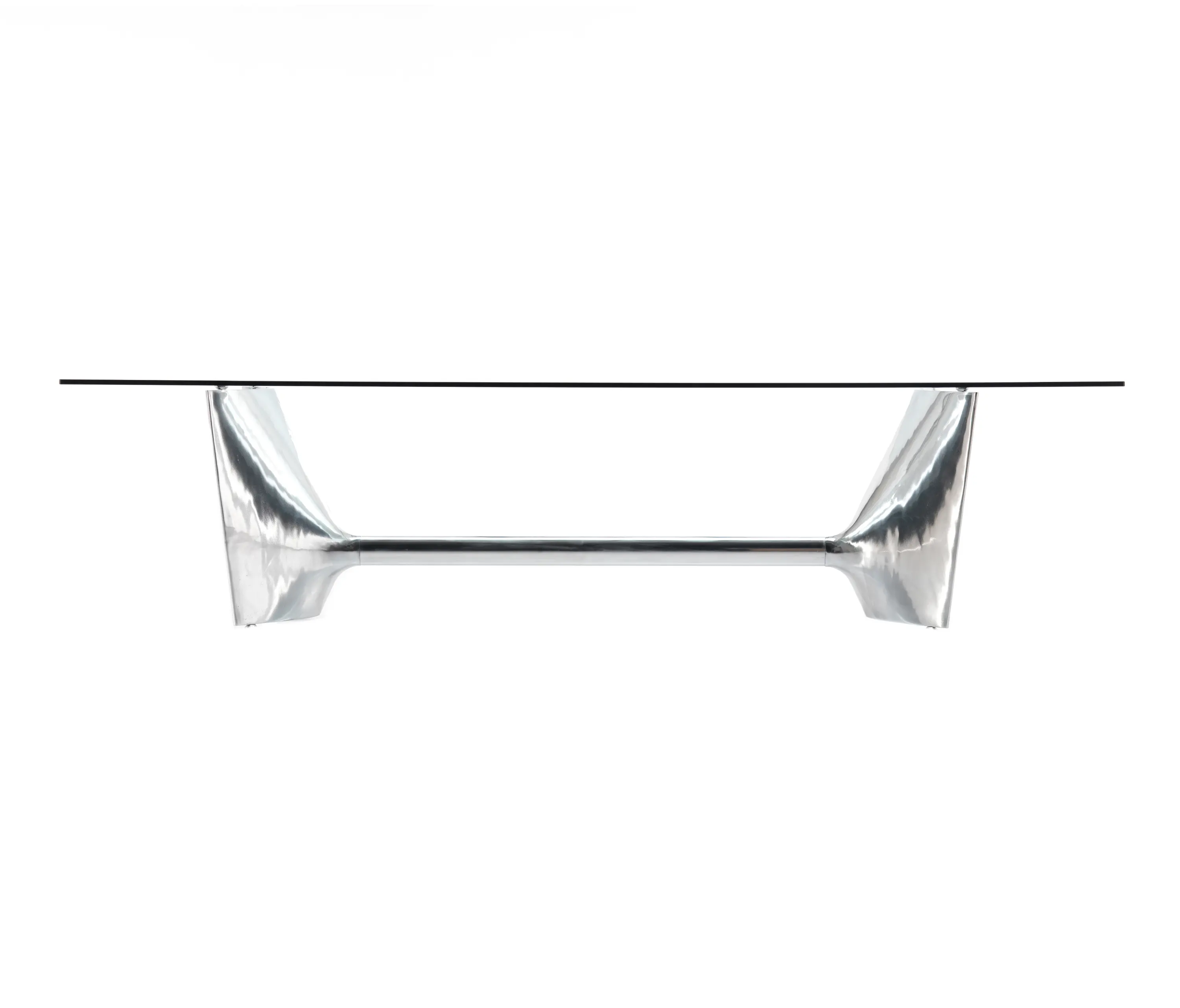Baleri Italia - Fratino | Rectangular table crystal top