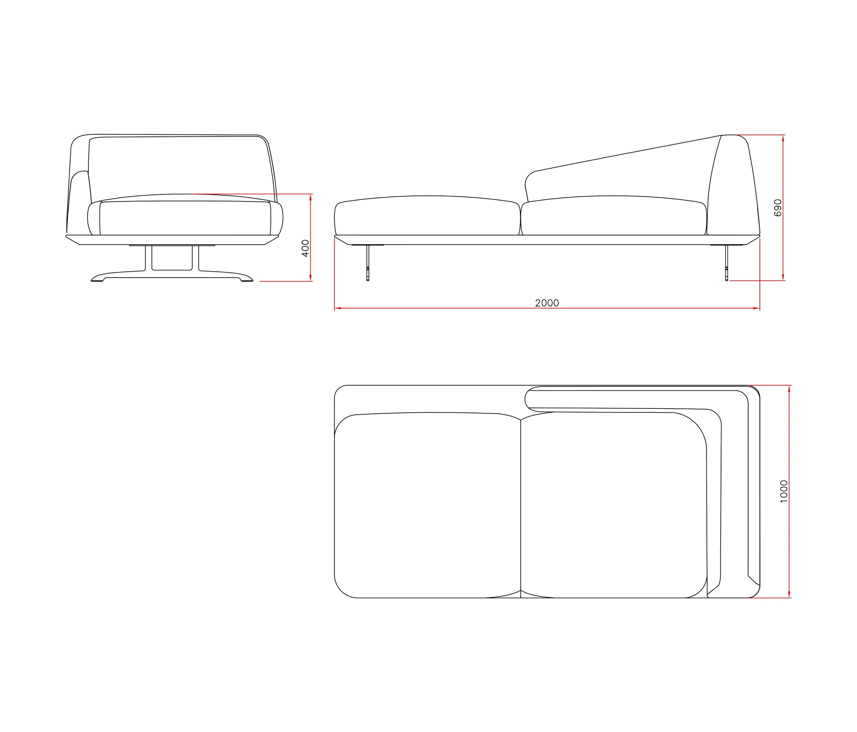 Baleri Italia - Trays | Dormeuse