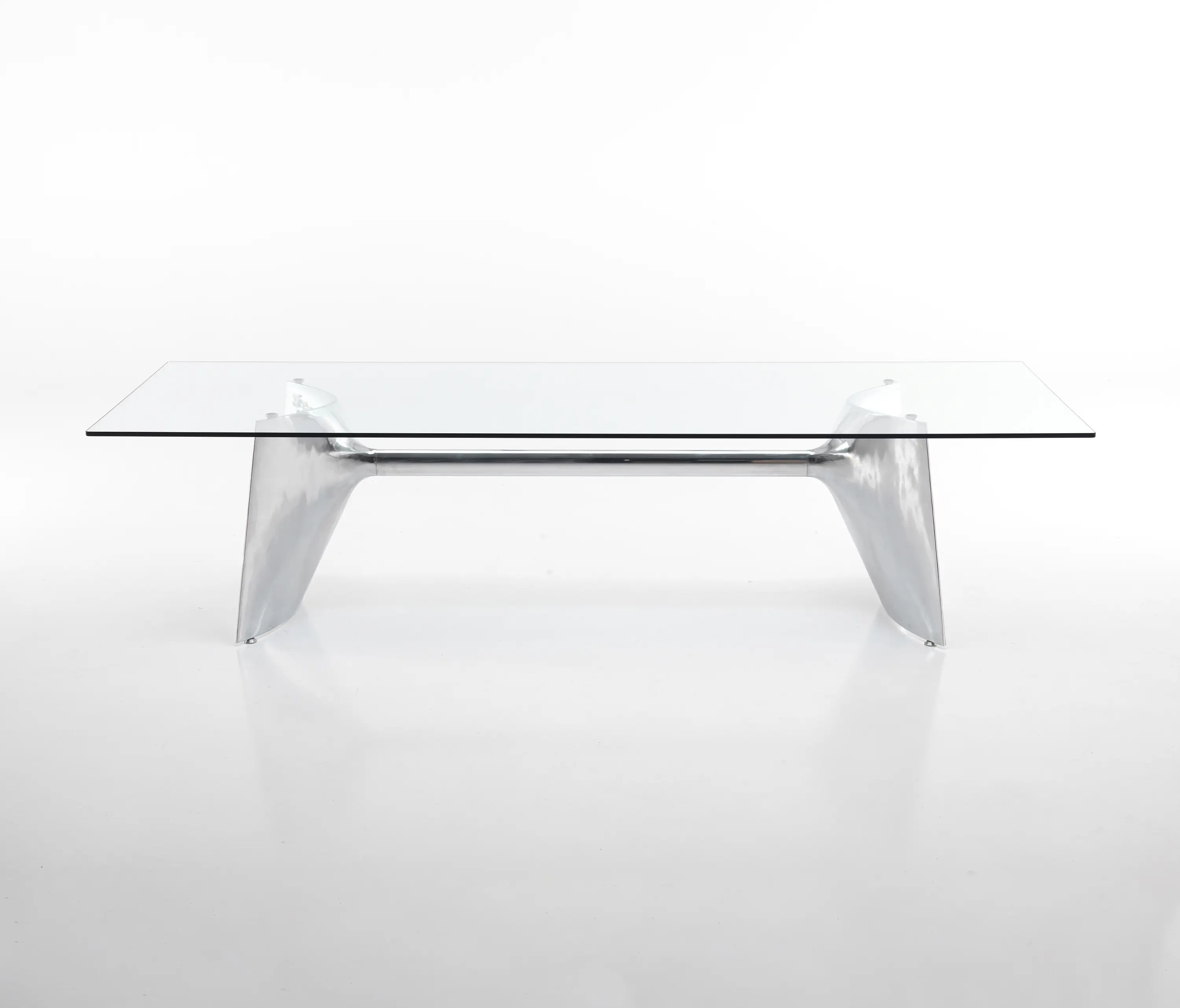 Baleri Italia - Fratino | Rectangular table mahogany top