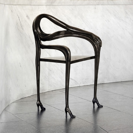 Vertoon produk Leda Chair Black Label van vervaardiger BD Barcelona