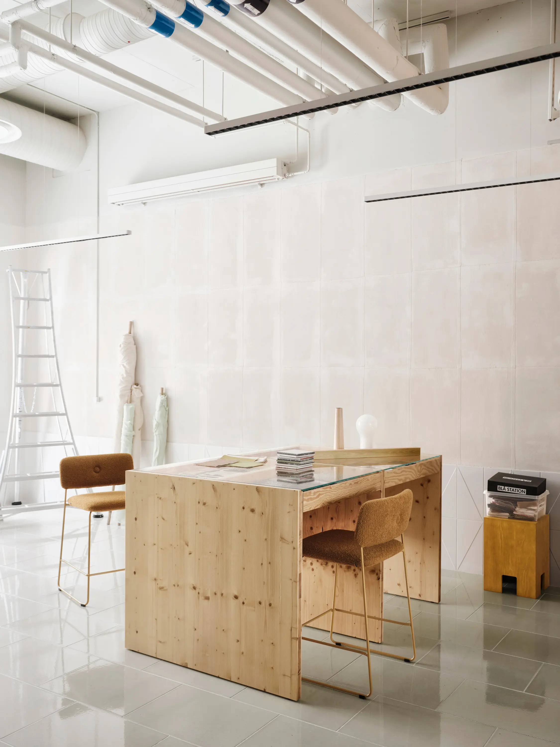 Blå Station - Moodbord