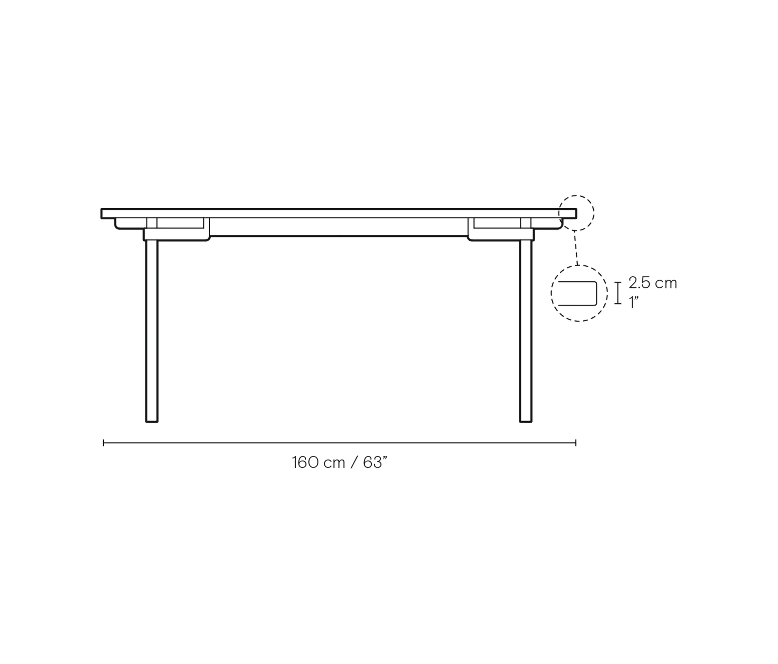 Carl Hansen & Søn - CH322 | Dining Table