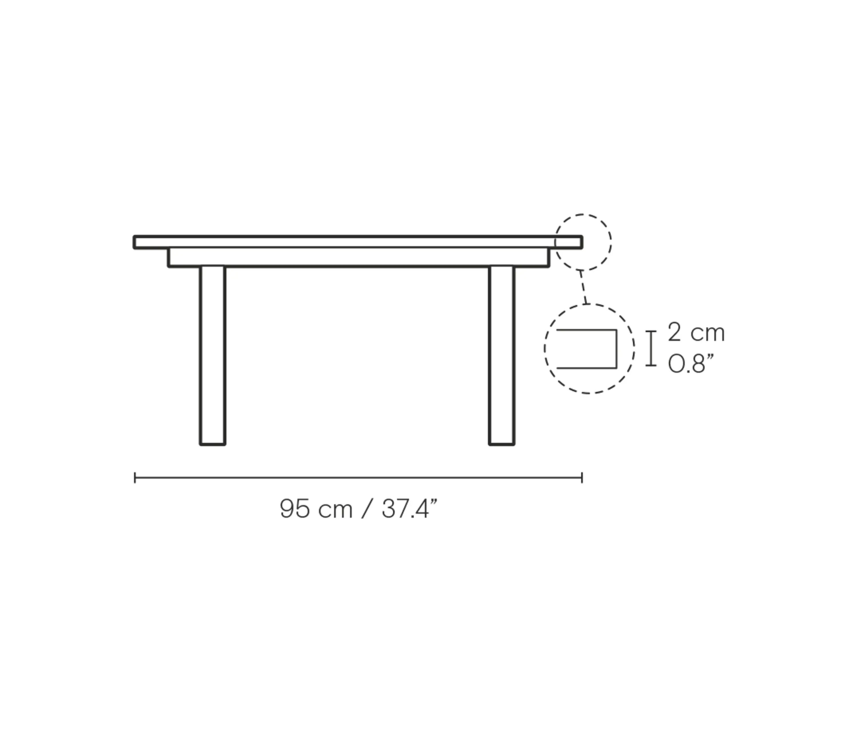 Carl Hansen & Søn - CH106 | Coffee Table
