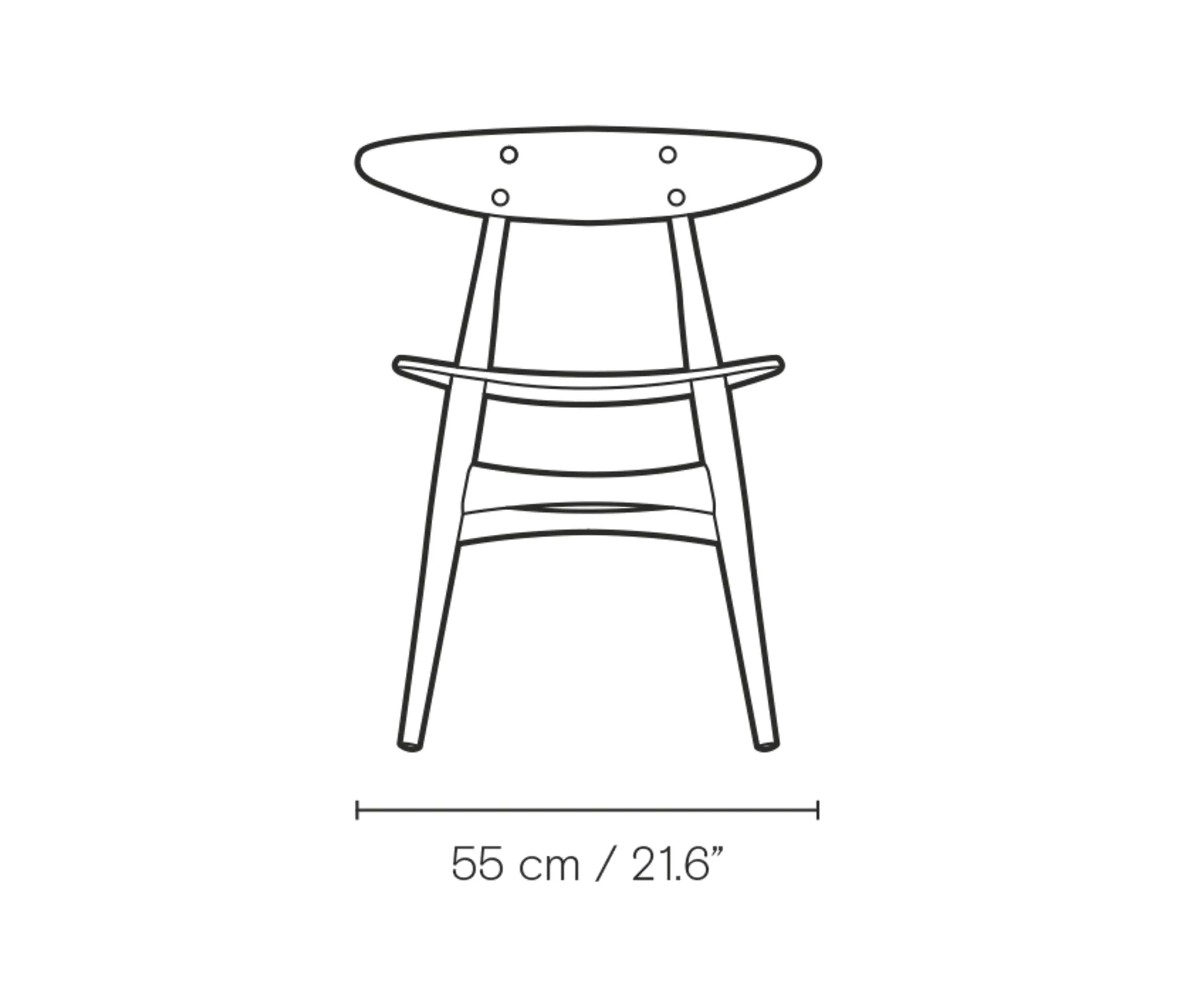 Carl Hansen & Søn - CH33T | Stuhl