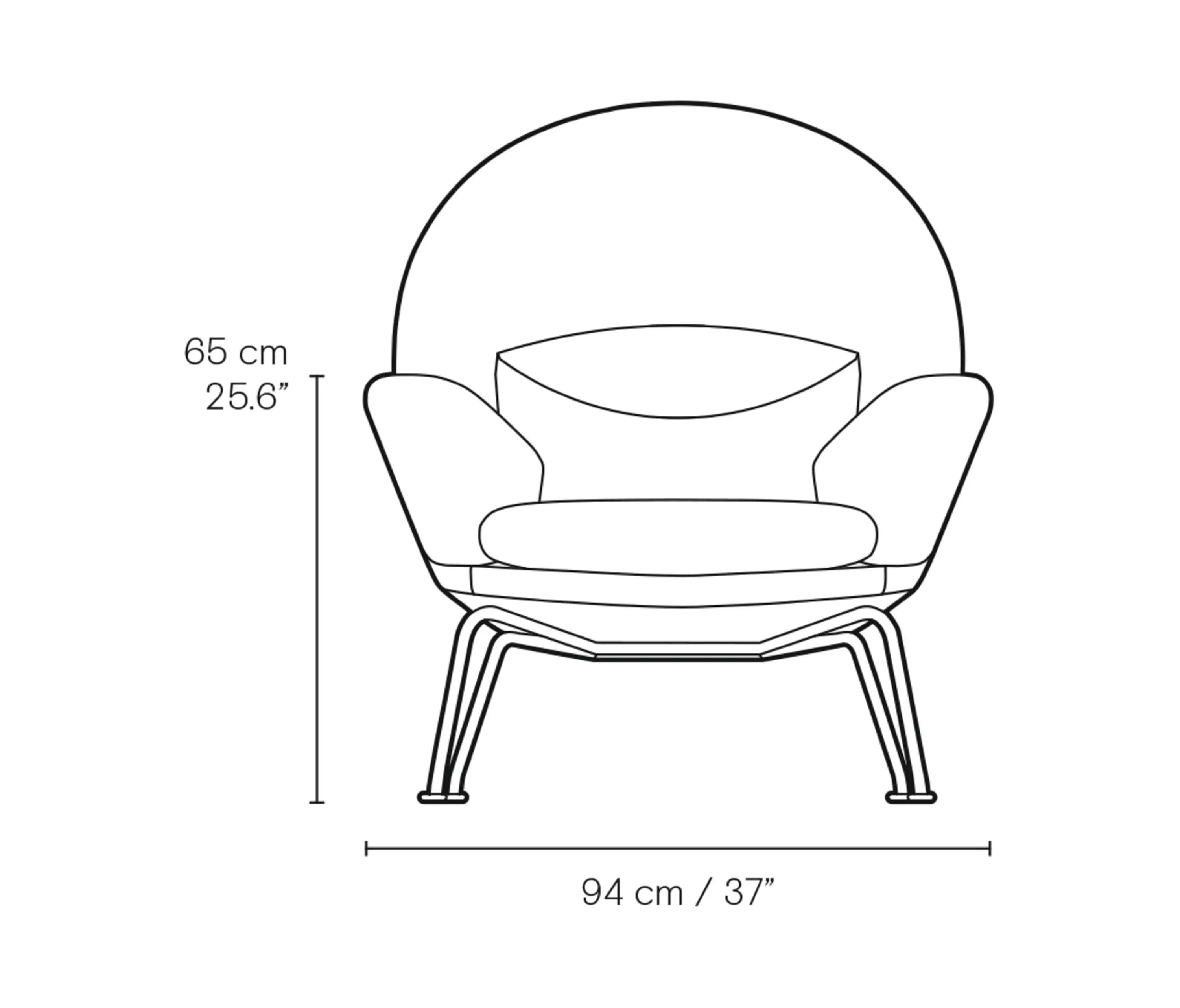 Carl Hansen & Søn - CH468 | Oculus Chair