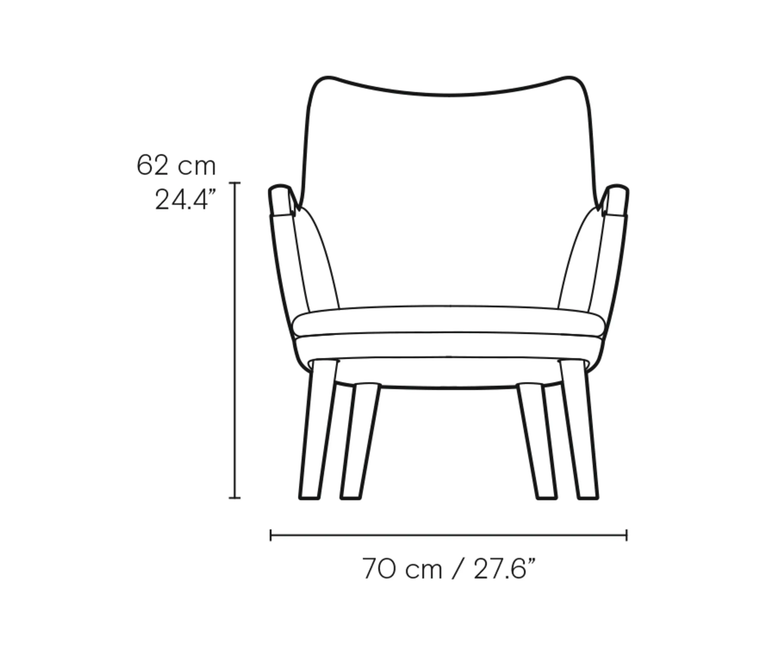 Carl Hansen & Søn - CH71 | Lounge Chair