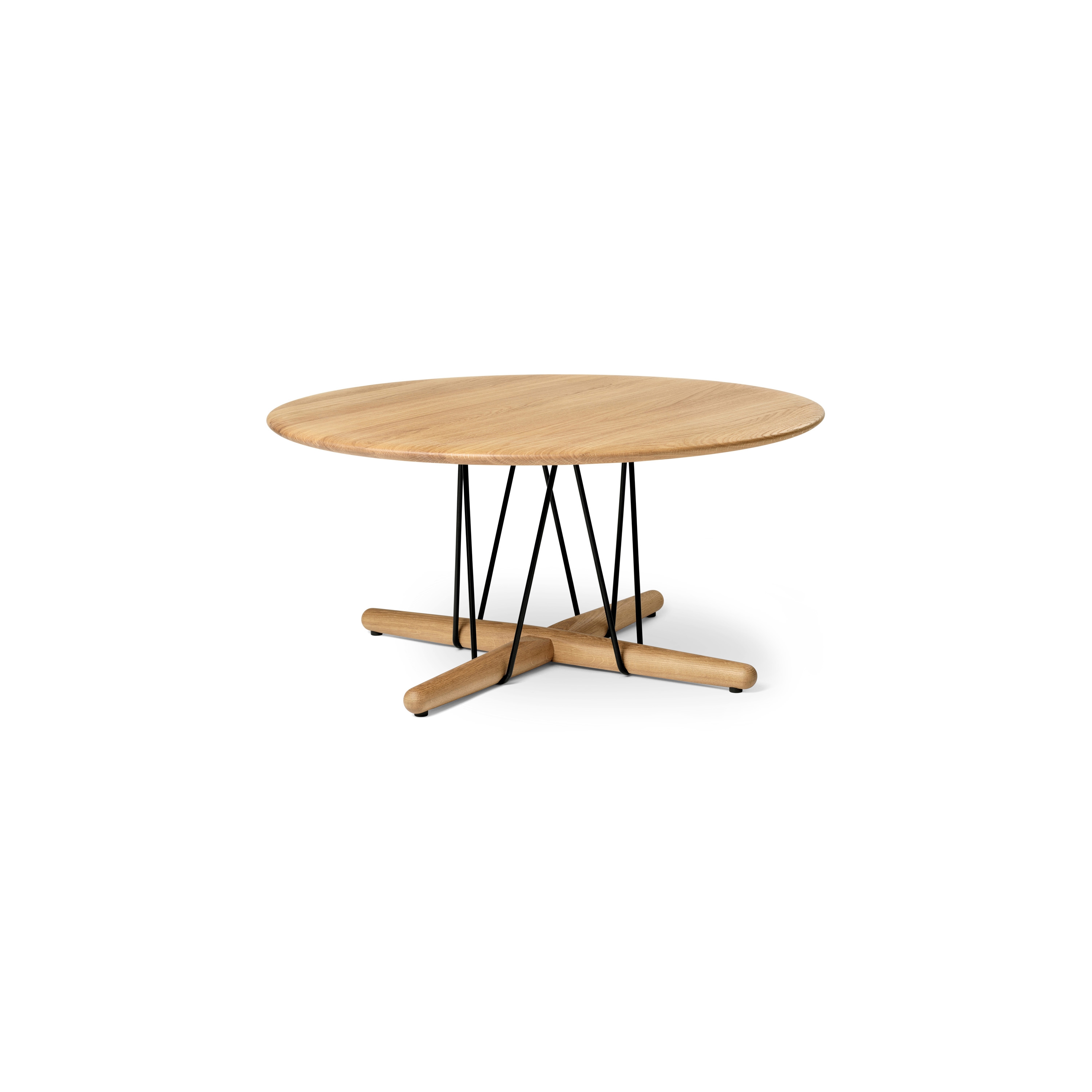 Vertoon produk E021 | Embrace Lounge Table | Ø80 van vervaardiger Carl Hansen & Søn