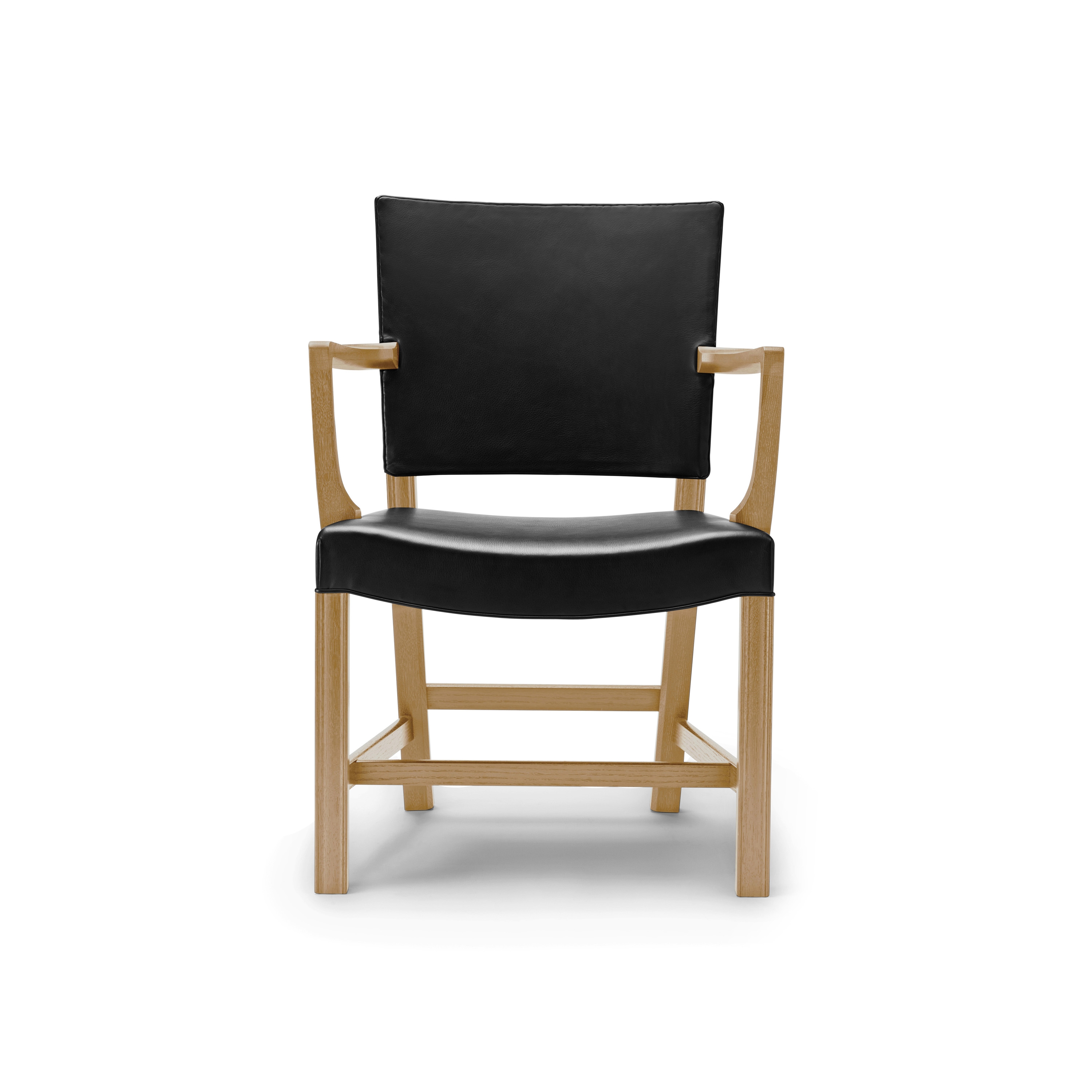 Vertoon produk KK37581 | Large Red Armchair van vervaardiger Carl Hansen & Søn