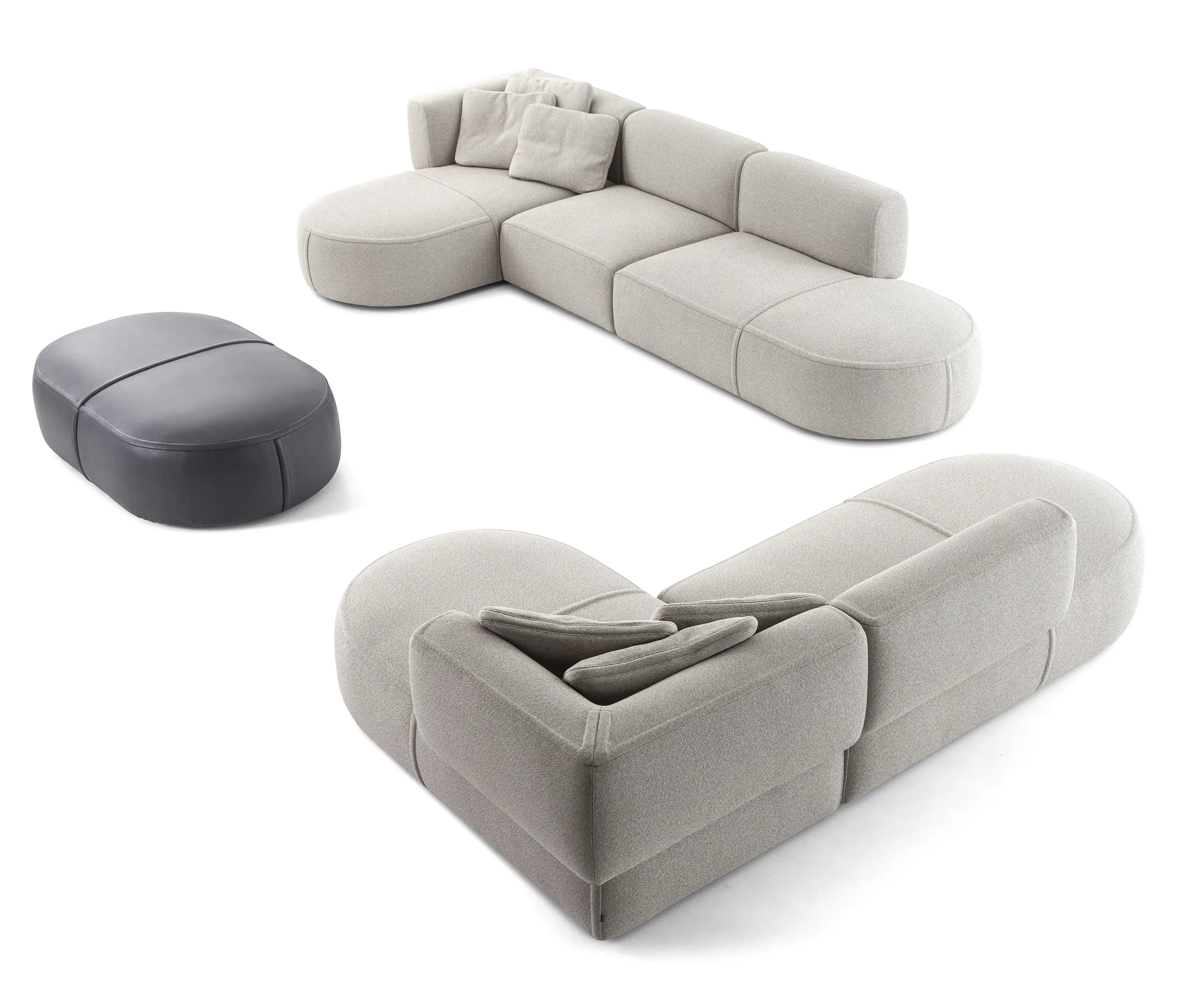 Cassina - 553 Bowy-Sofa
