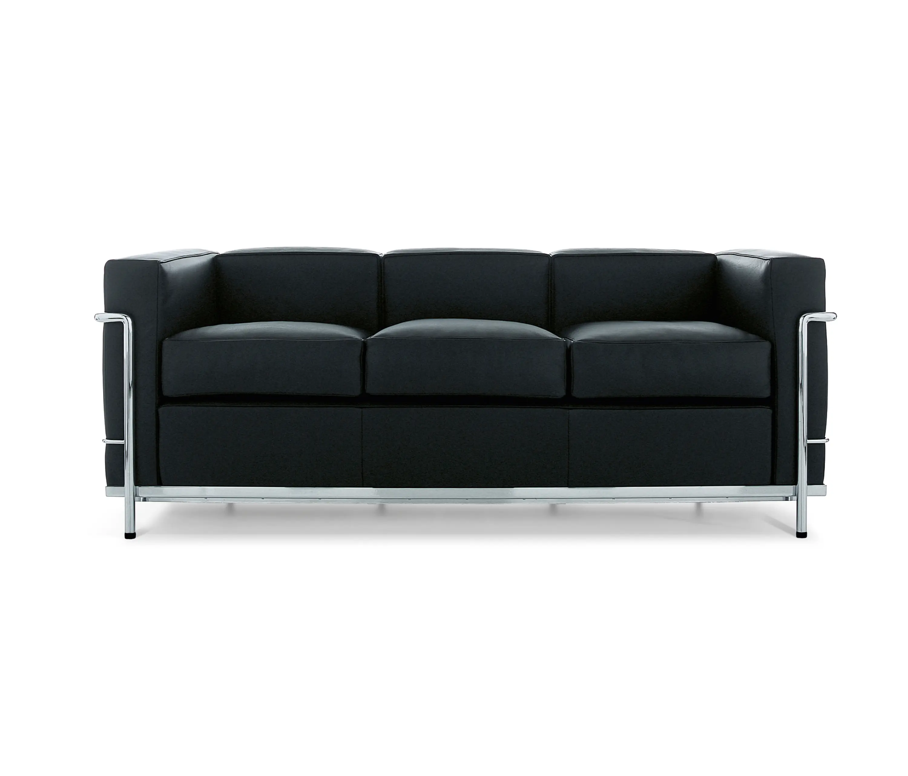 Cassina - 2 Fauteuil Grand Confort, petit modèle, trois places
