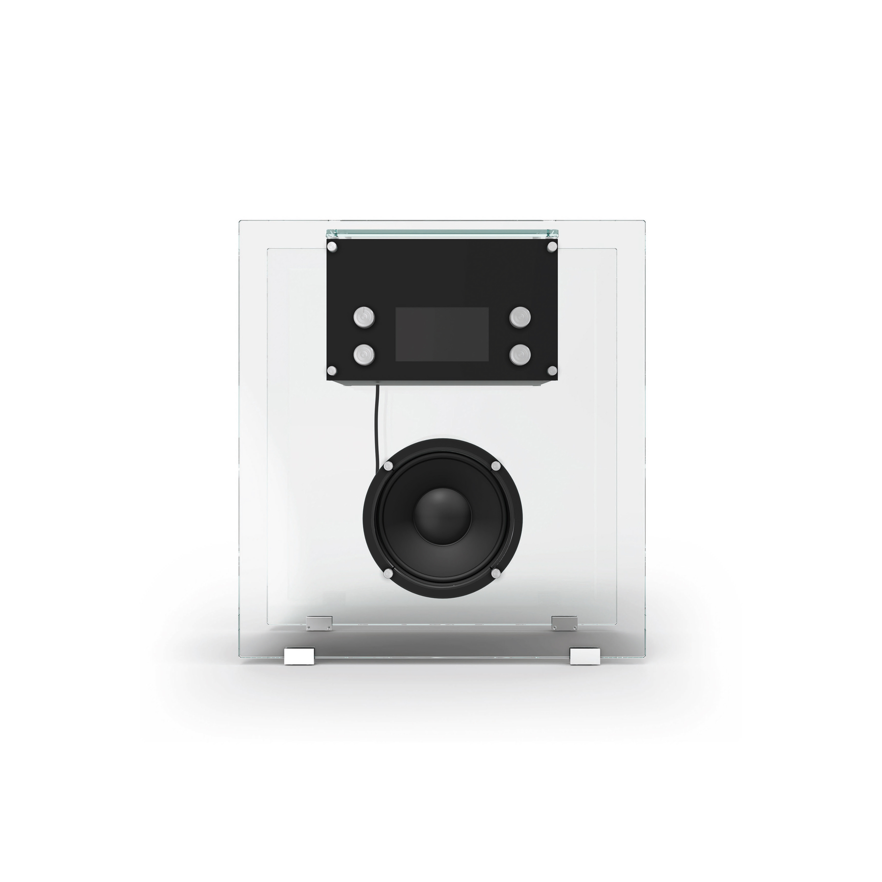 Display product Radio in Cristallo from manufacturer Cassina