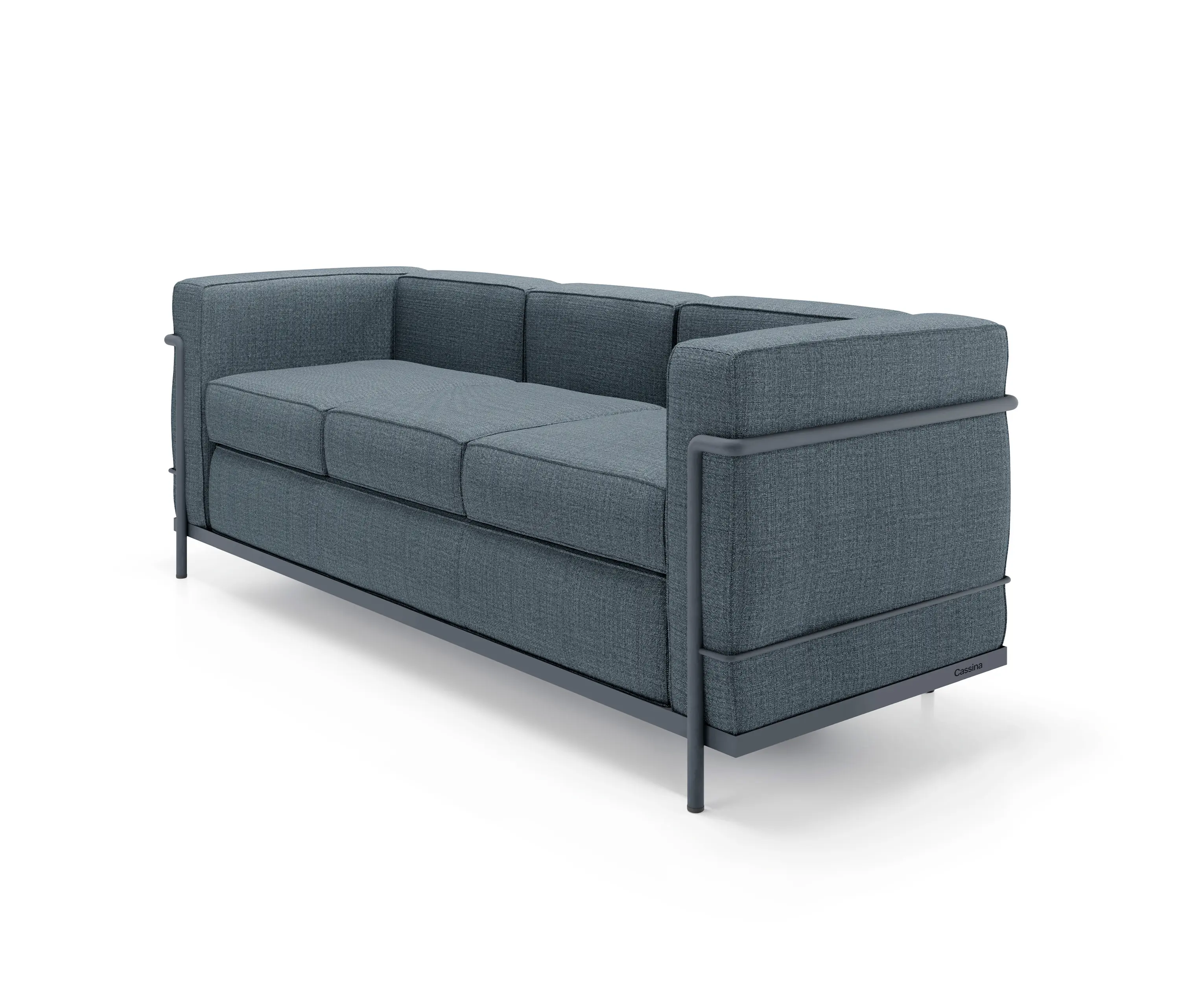 Cassina - 2 Fauteuil Grand Confort, petit modèle, trois places