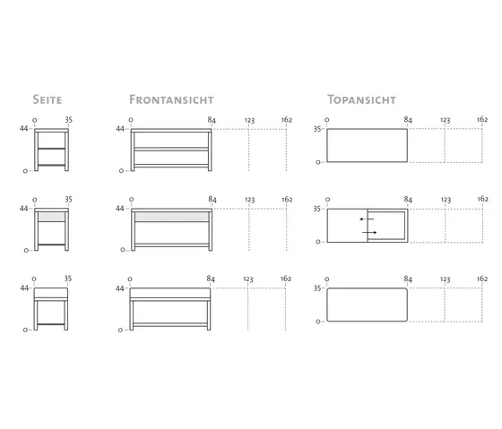 Chamäleon Design - Schuhregal