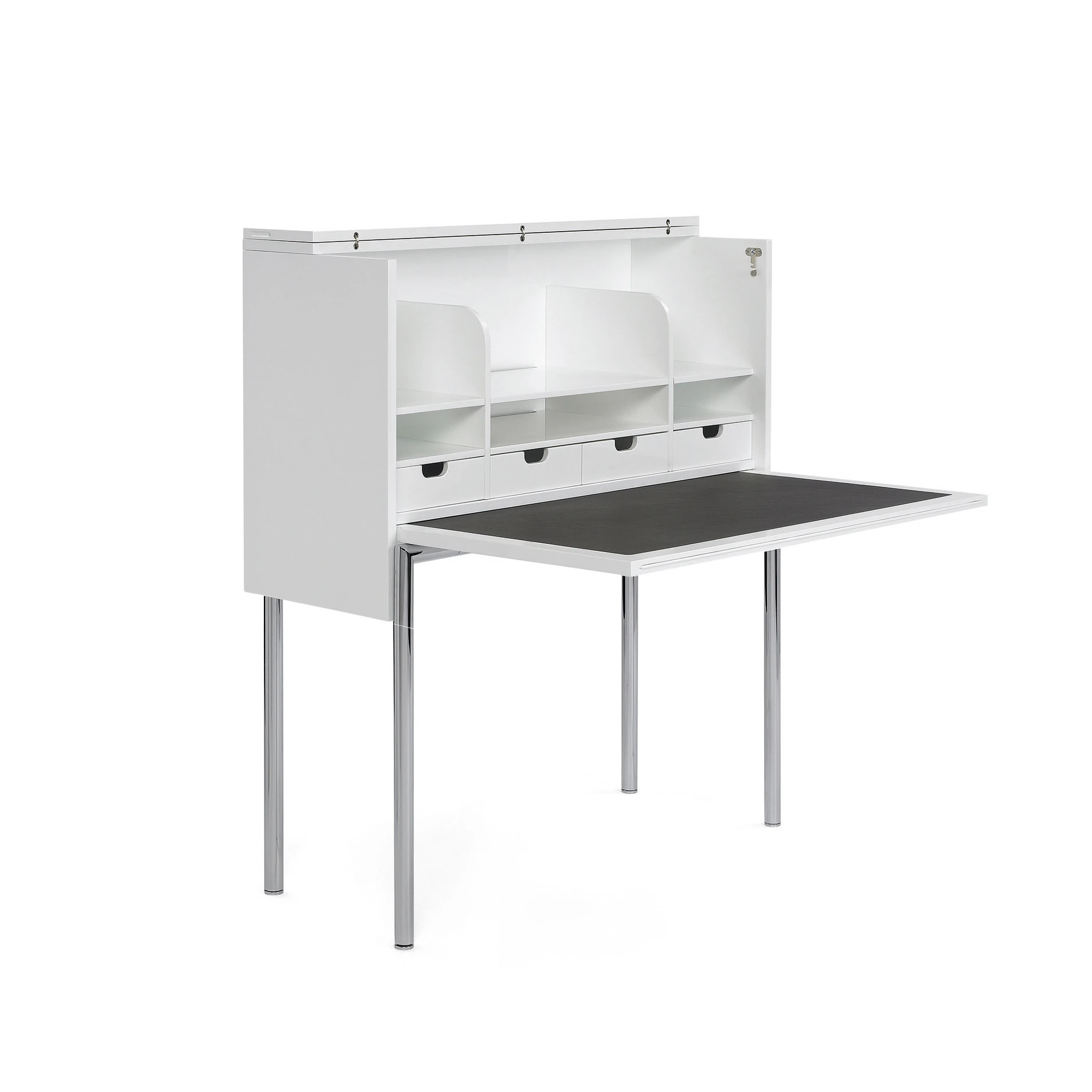 SHELVES & SECRETARY DESKS