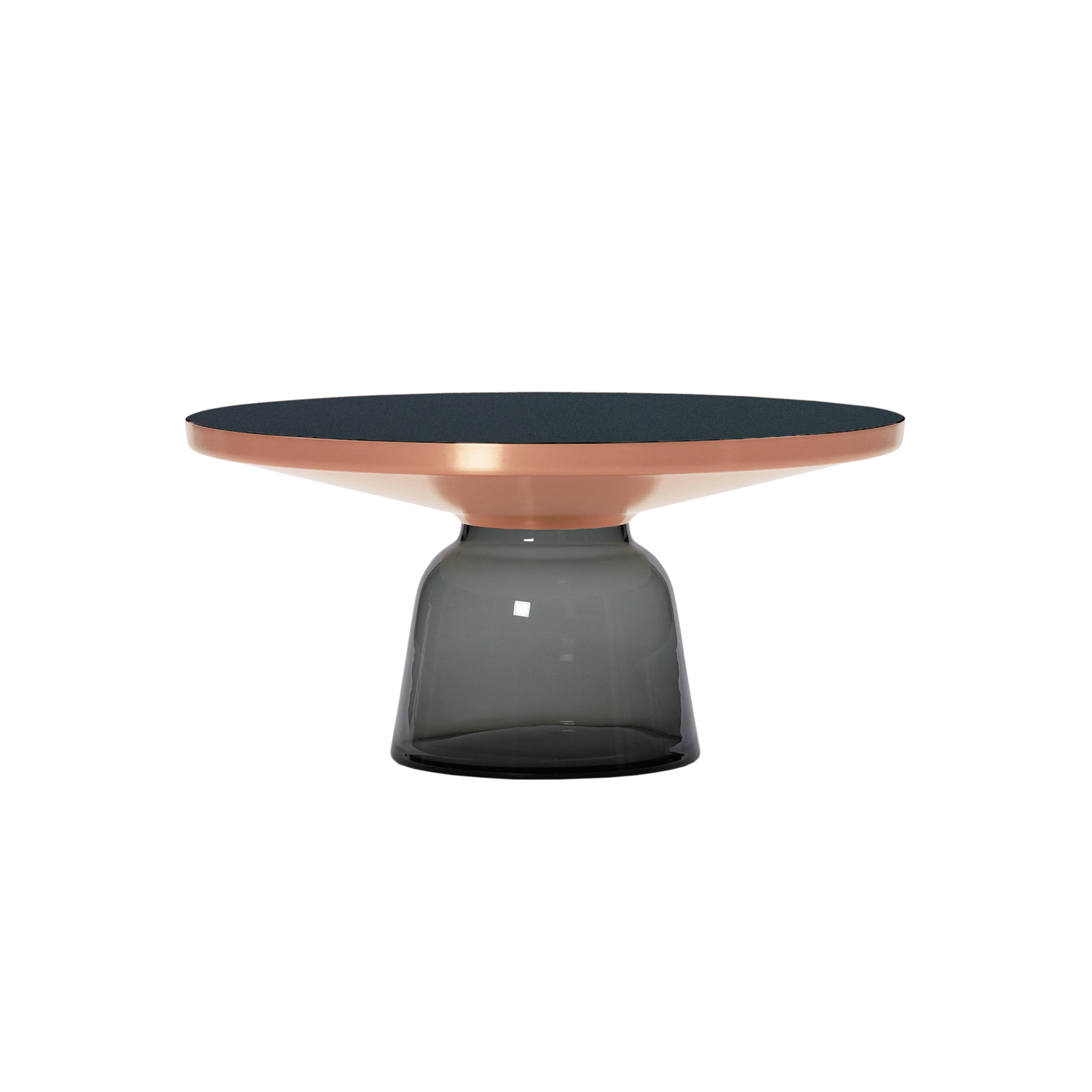 Produkt Bell Coffee Table copper-glass-grey des Herstellers ClassiCon anzeigen
