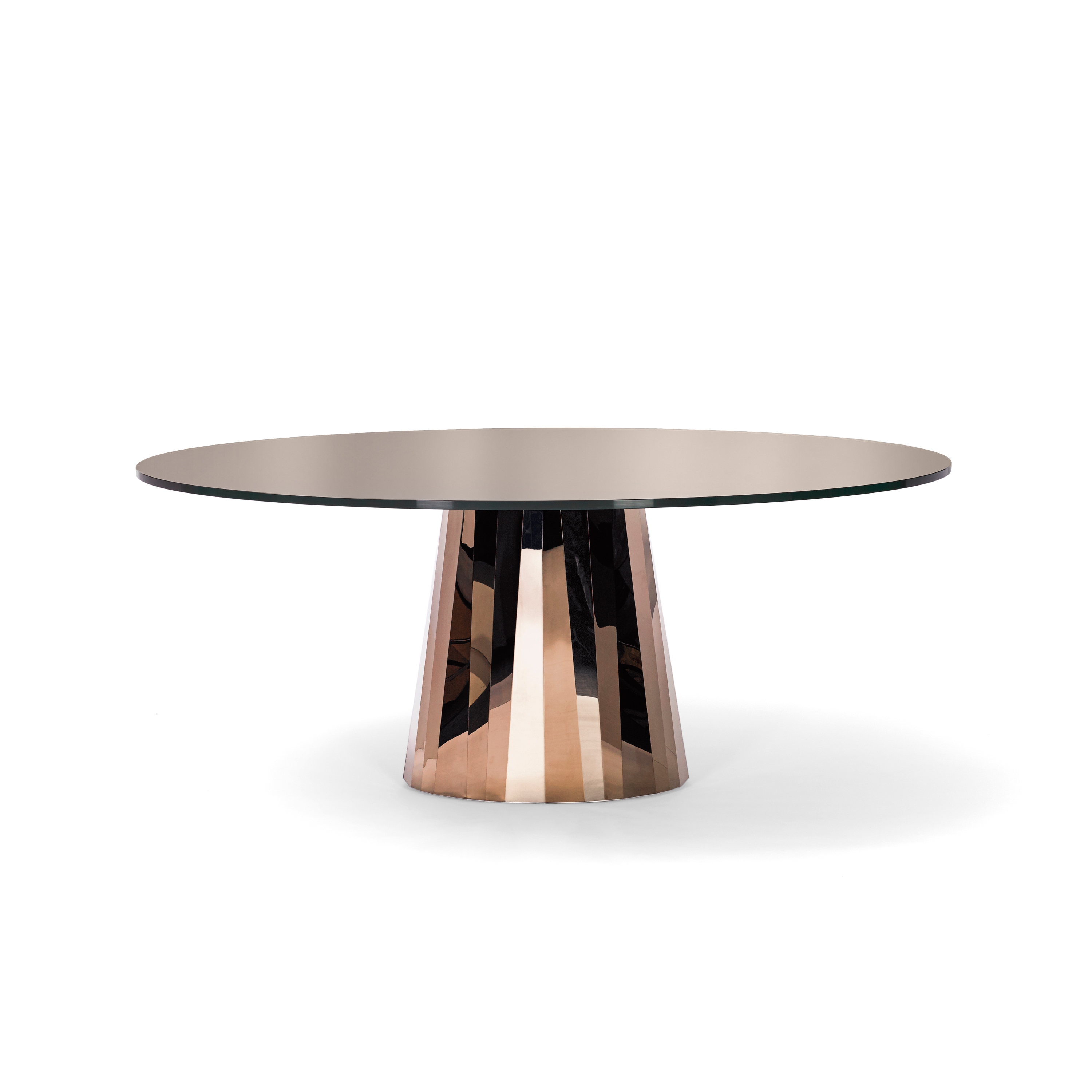 Pli Table Pyrit Bronze