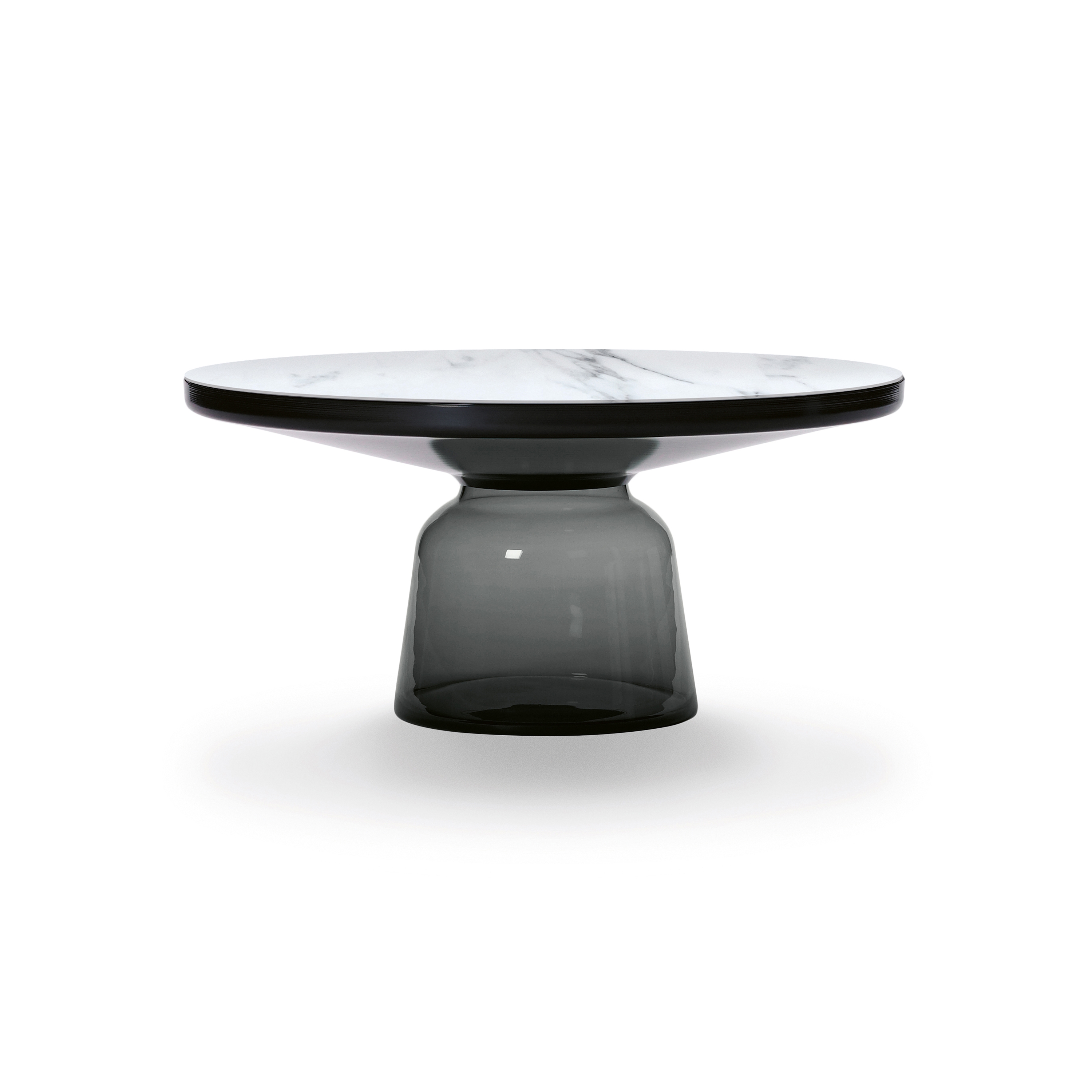 Bell Coffee Table steel-marble-grey