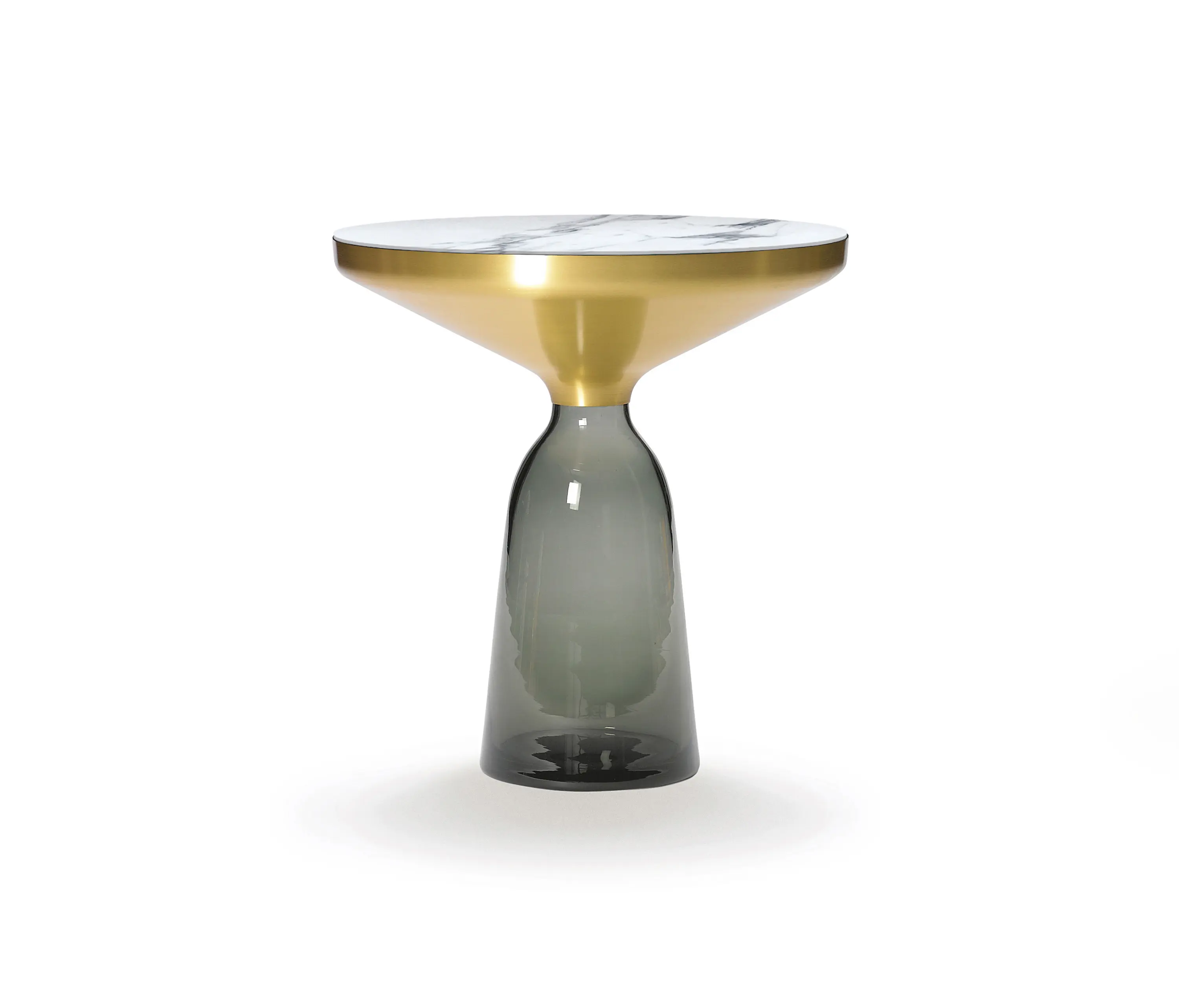 ClassiCon - Bell Side Table brass-marble-grey