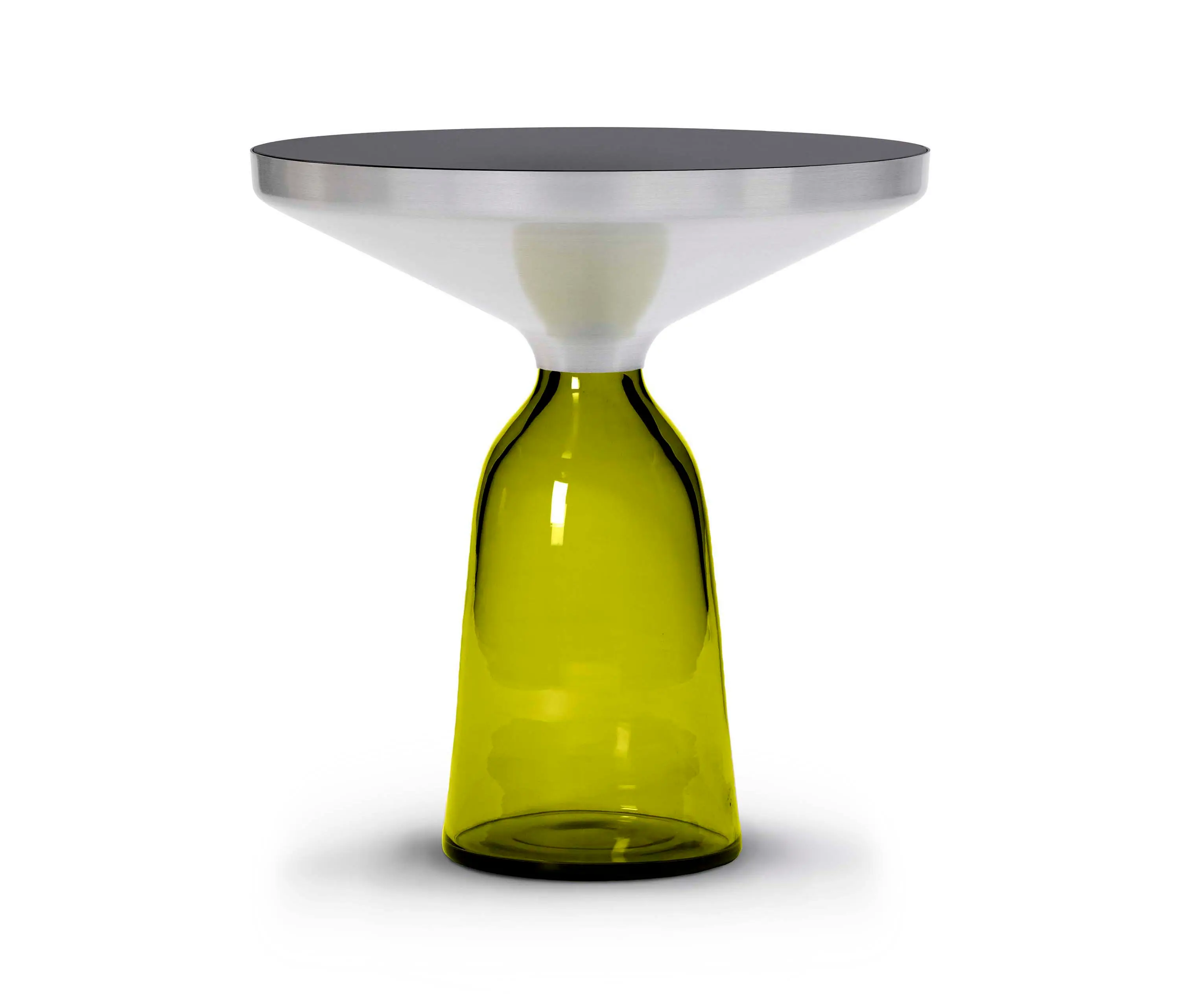 ClassiCon - Bell Side Table aluminium-glass-olive