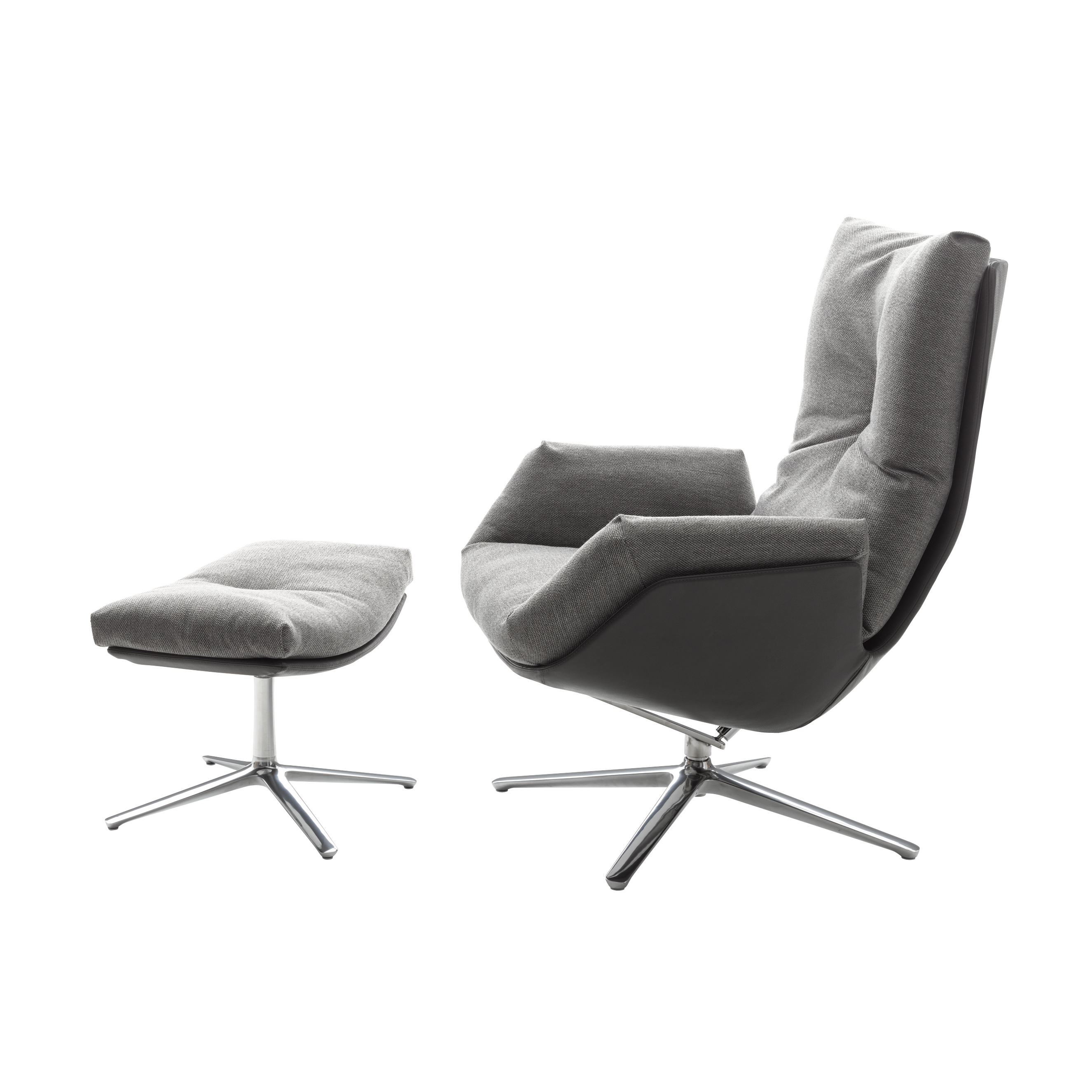 Mostrar el producto Cordia Lounge Easy Chair with a Stool del fabricante COR Sitzmöbel