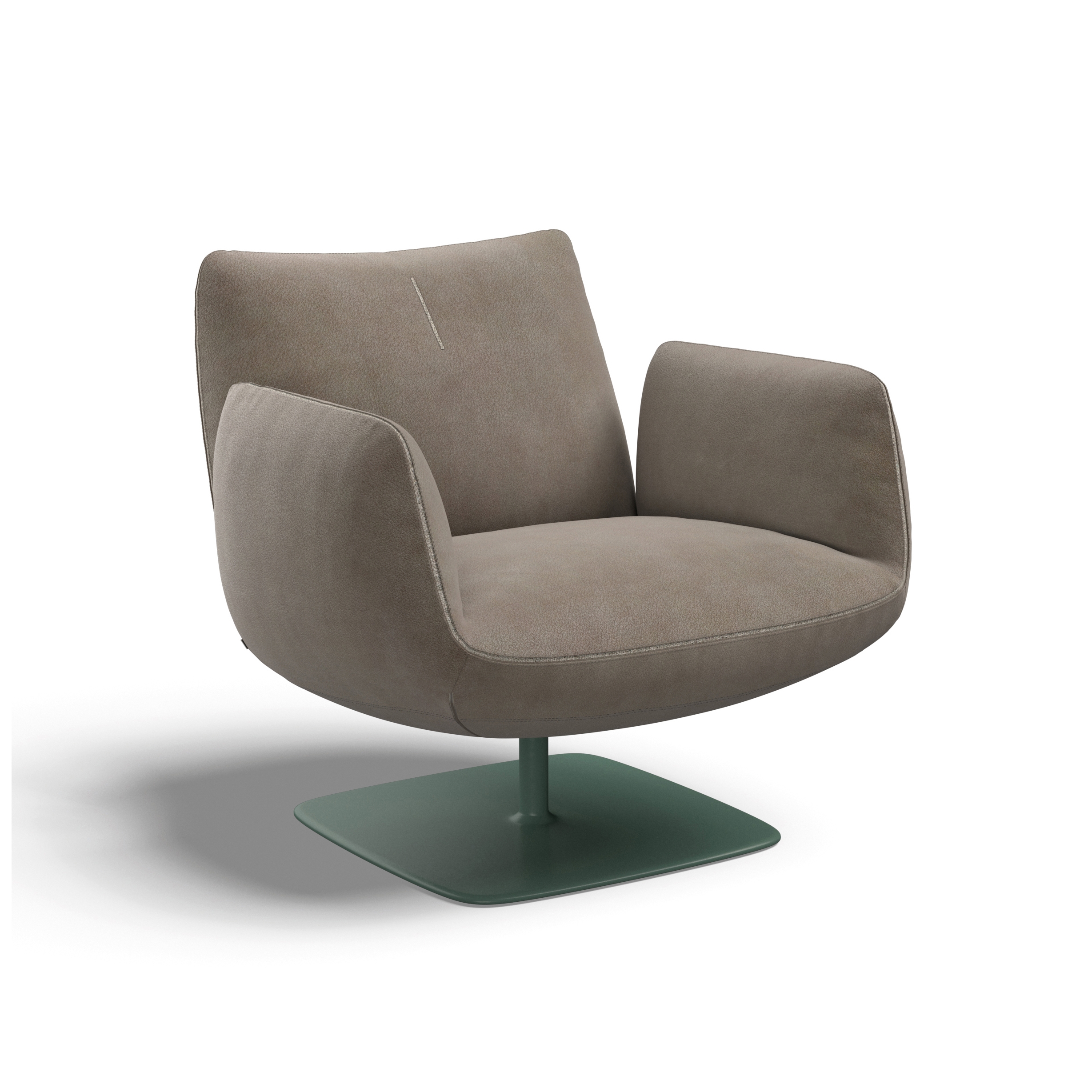 Mostra il prodotto Jalis Club Easy Chair on a Swivel Plate Base del produttore COR Sitzmöbel