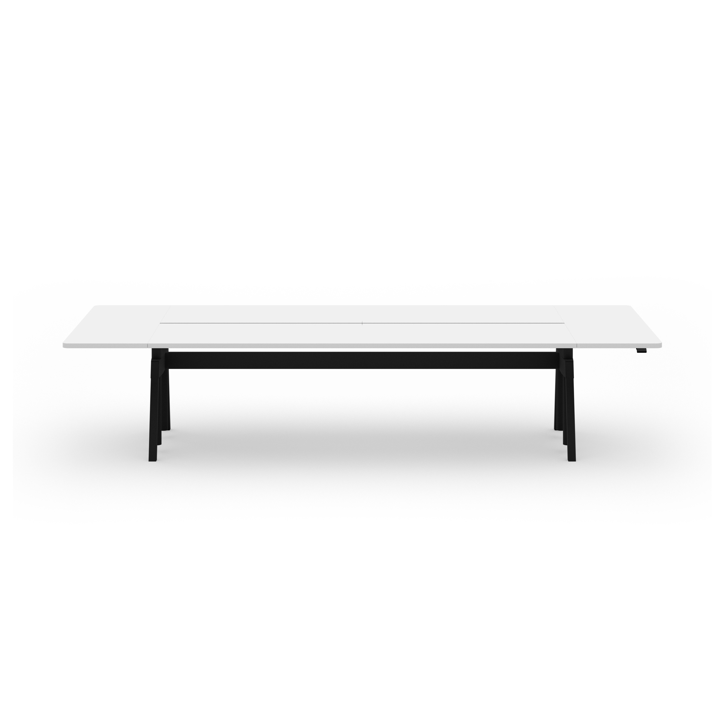 Mostra il prodotto Level System, Conference Table Electrically Height-Adjustable with Cable Opening del produttore COR Sitzmöbel