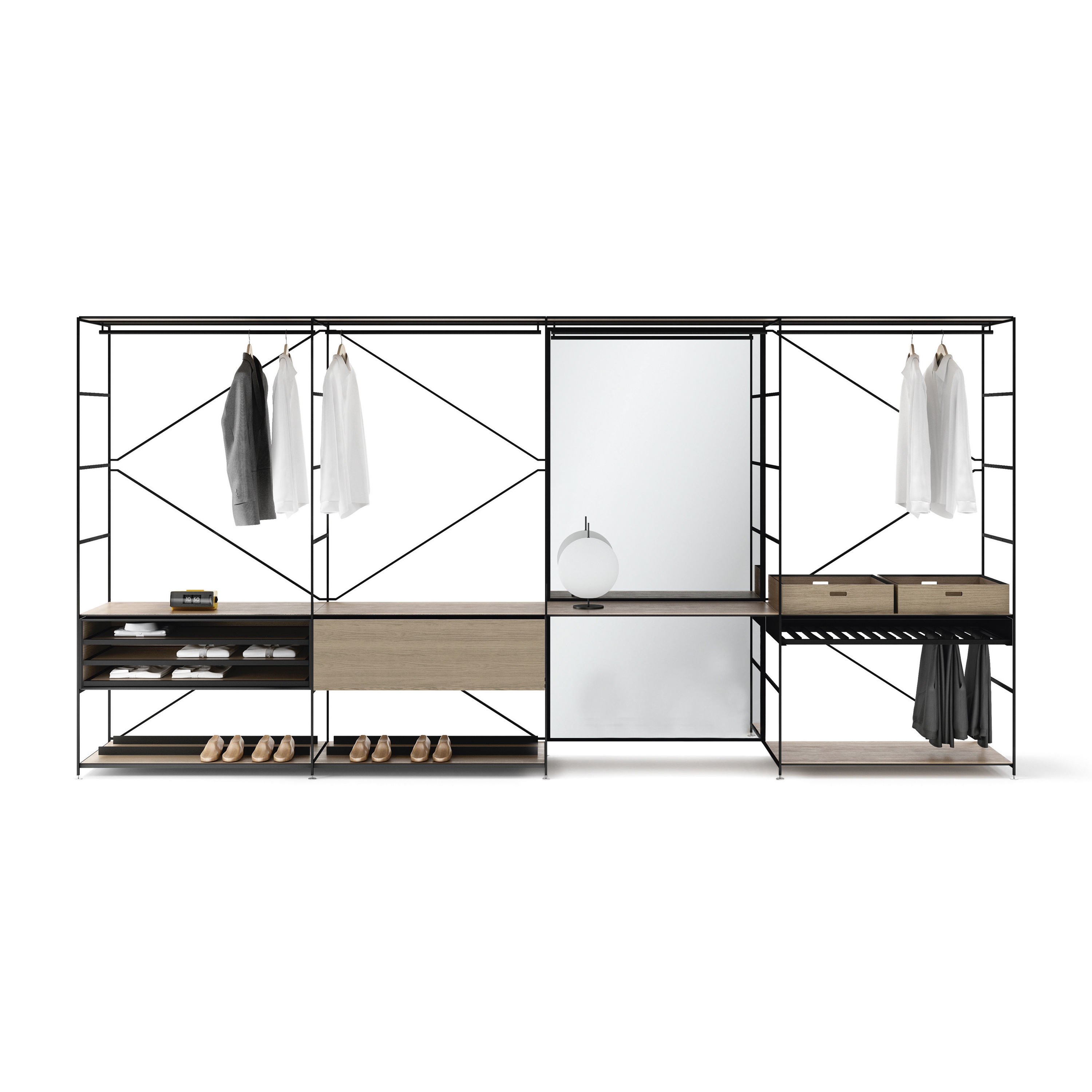 Mostra il prodotto R.I.G. Modules Wardrobe del produttore De Padova