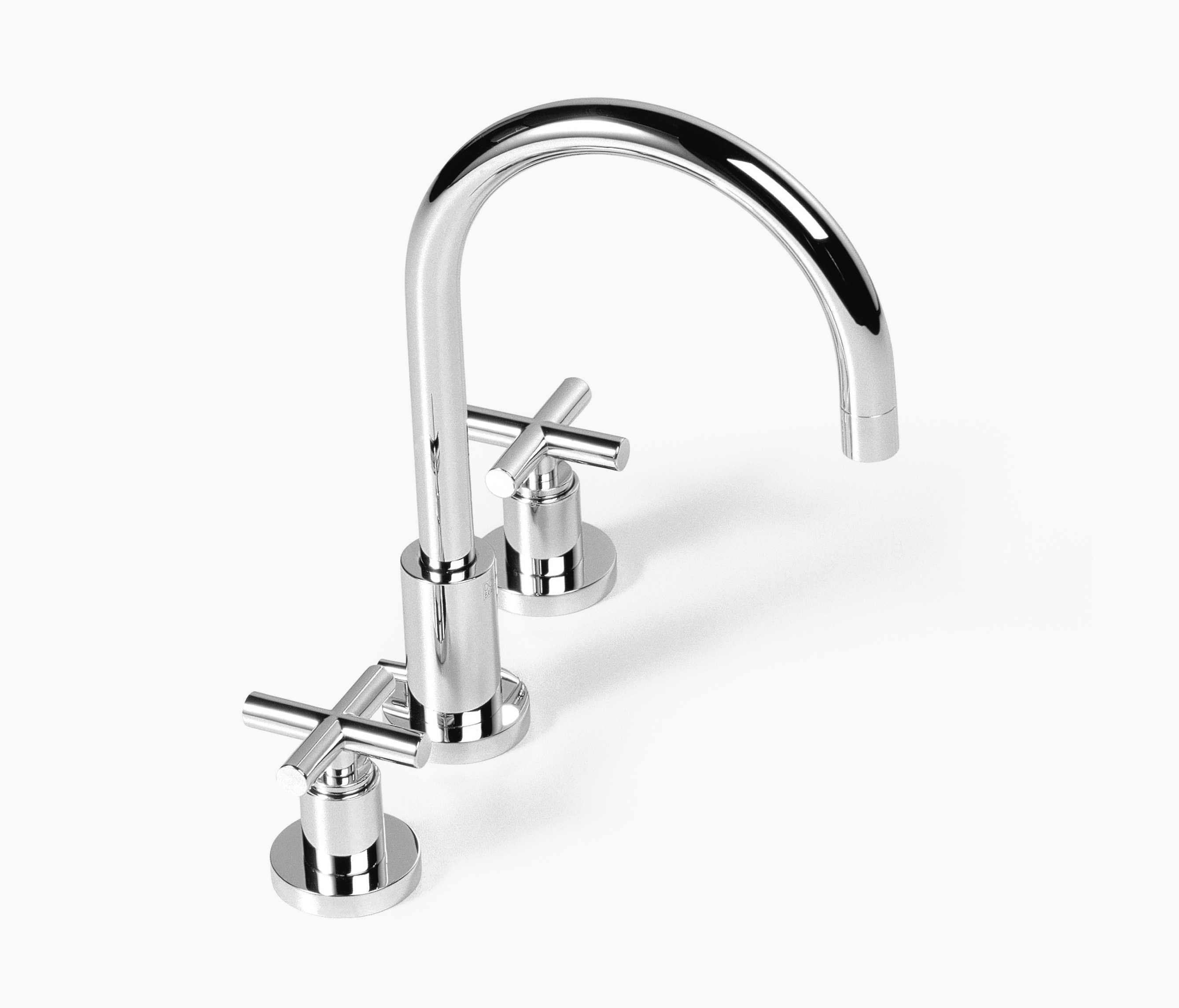 Display product Tara. - Three-hole basin mixer from manufacturer Dornbracht
