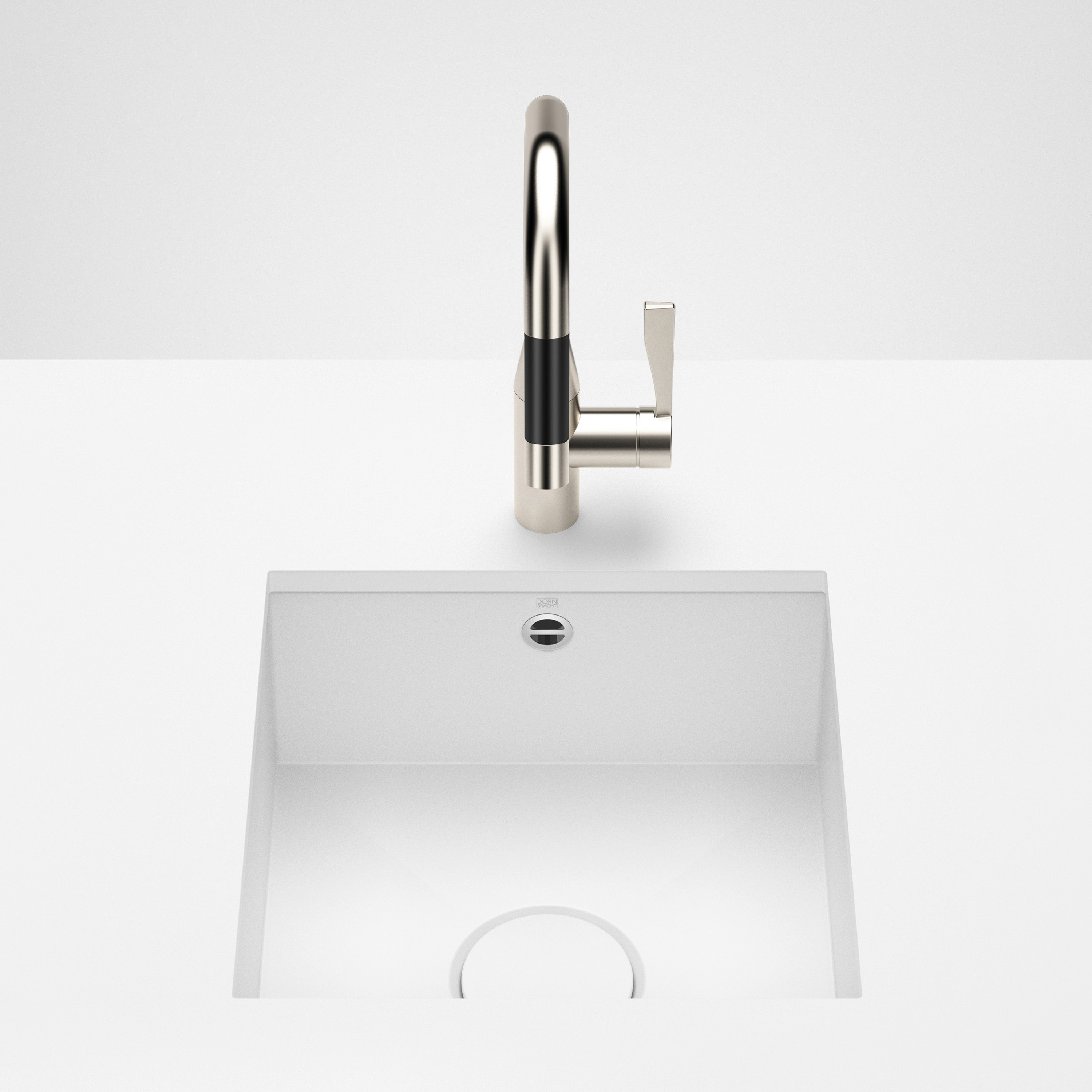 Produkt Kitchen sink in glazed steel - Einzelbecken des Herstellers Dornbracht anzeigen
