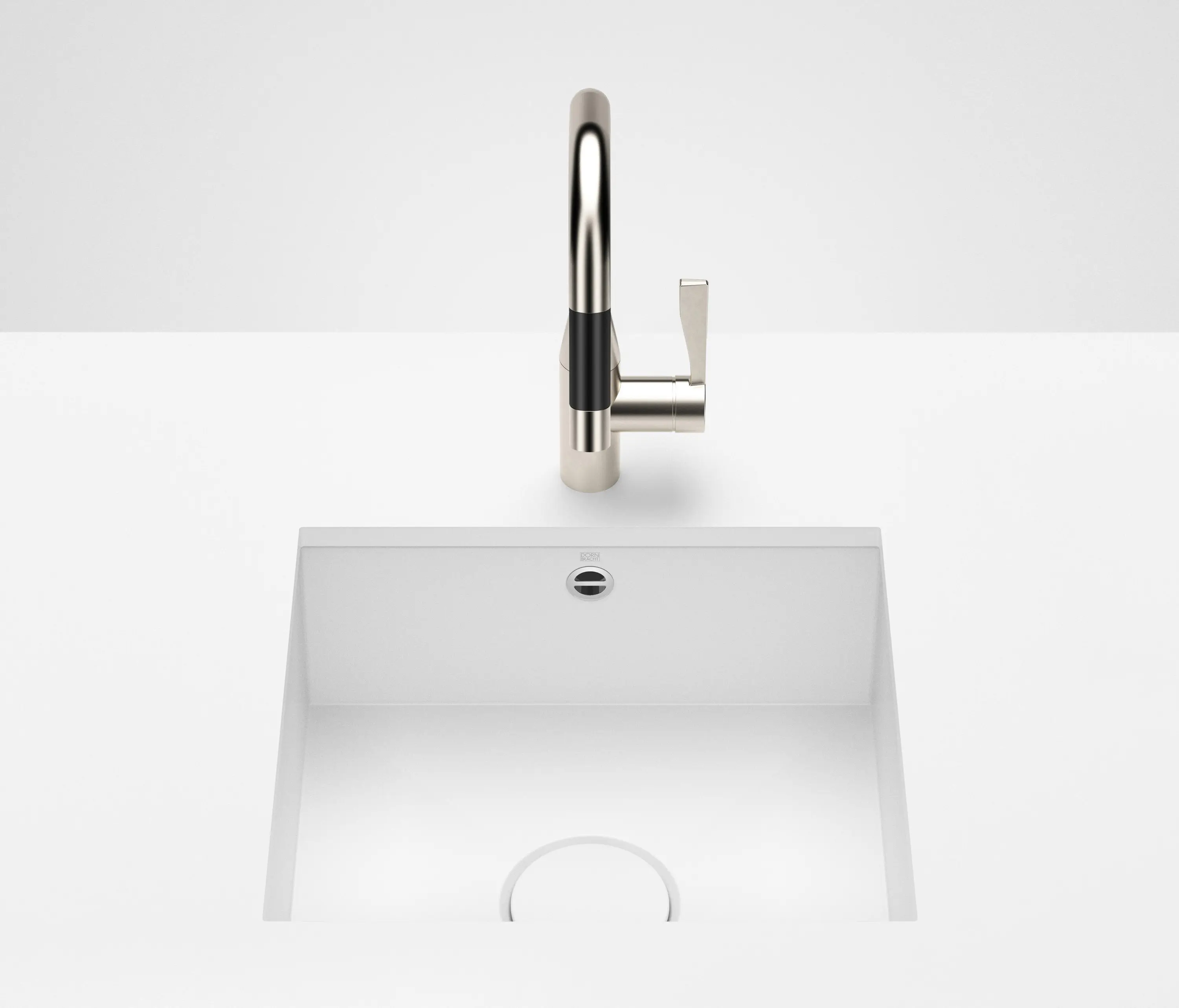 Dornbracht - Kitchen sink in glazed steel - Single sink