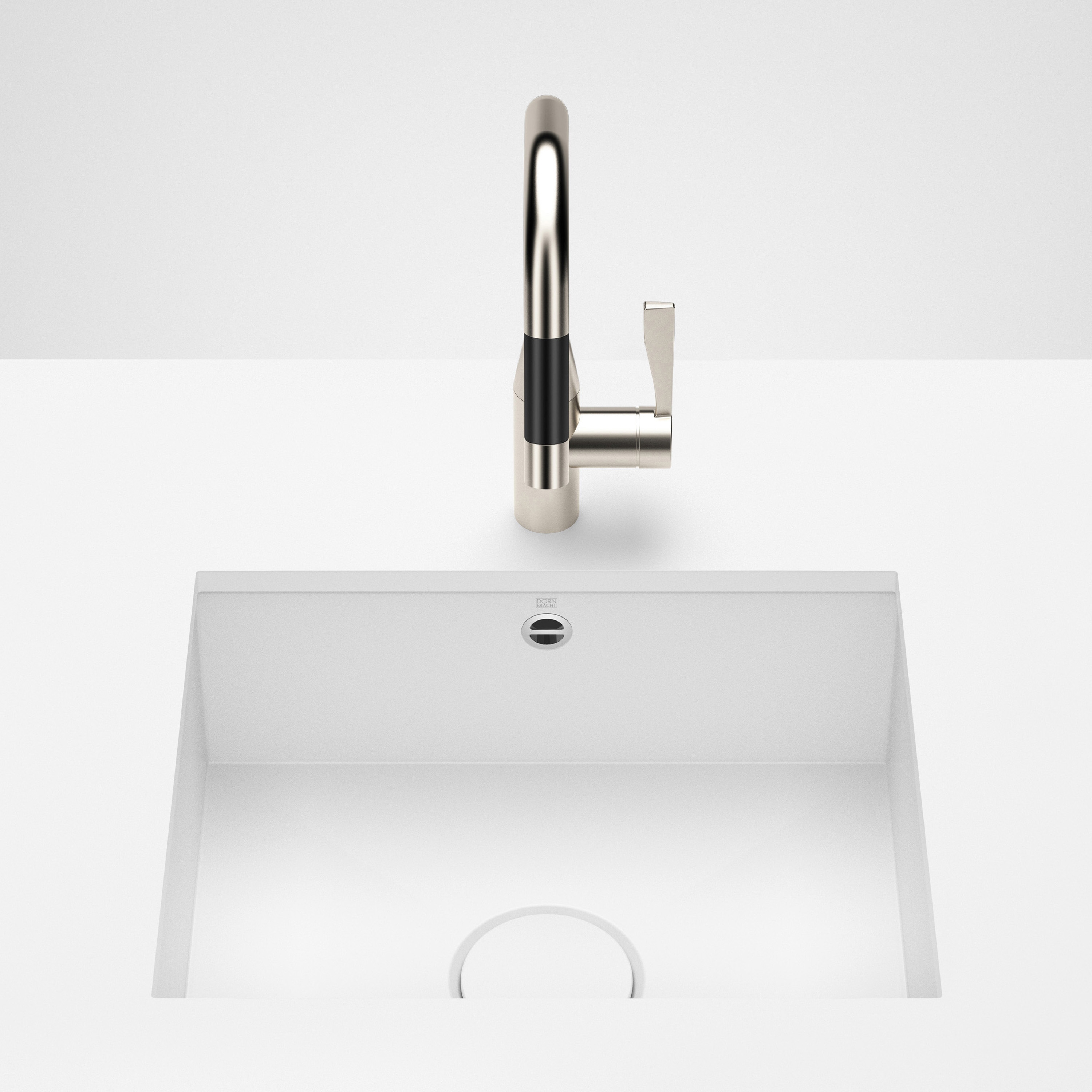 Produkt Kitchen sink in glazed steel - Einzelbecken des Herstellers Dornbracht anzeigen
