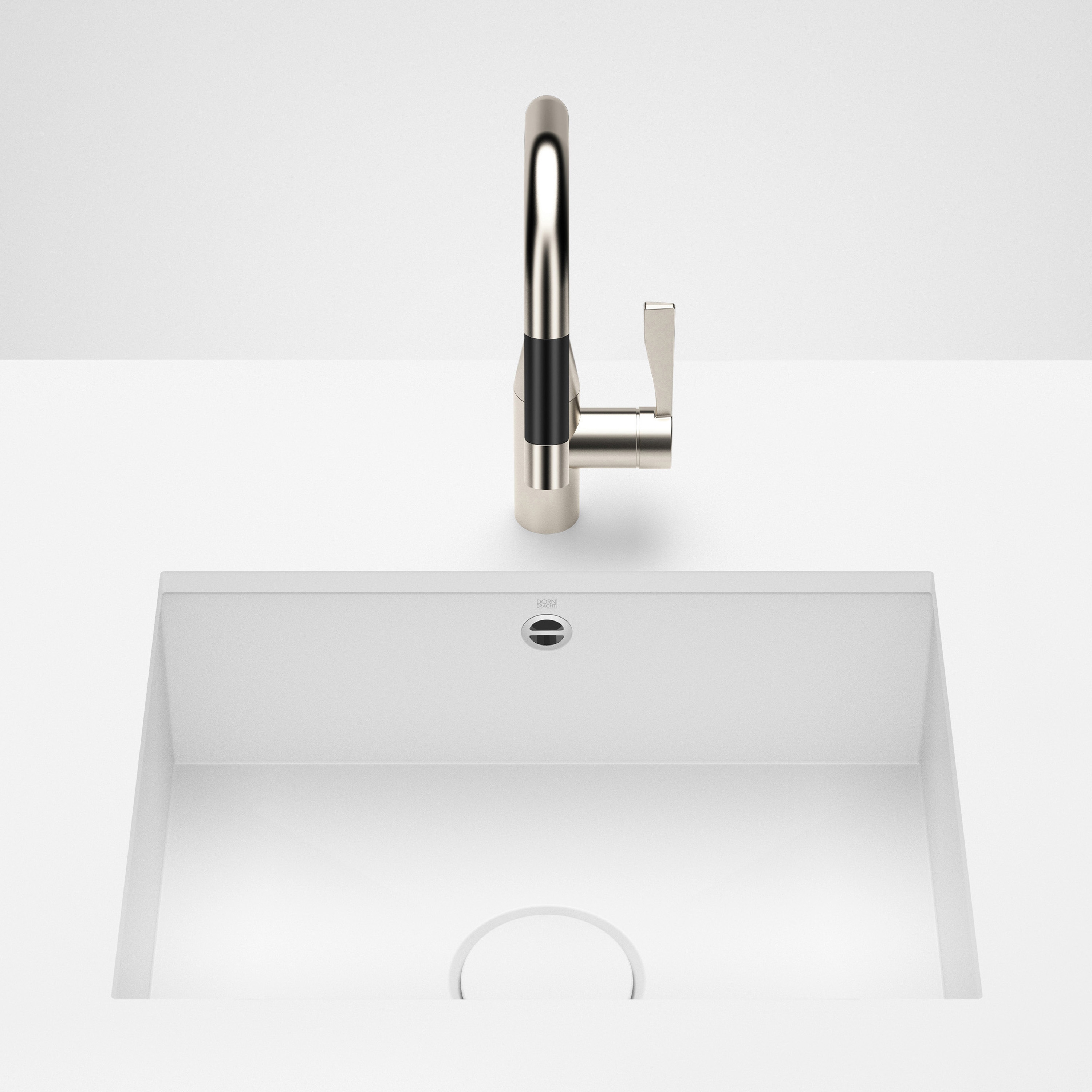 Mostrar el producto Kitchen sink in glazed steel - Fregadero individual del fabricante Dornbracht