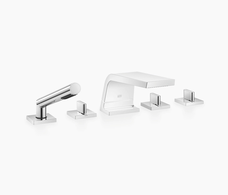 CL.1 - FIVE-HOLE BATH MIXER FOR DECK MOUNTING WITH DIVERTER – Bath taps ...