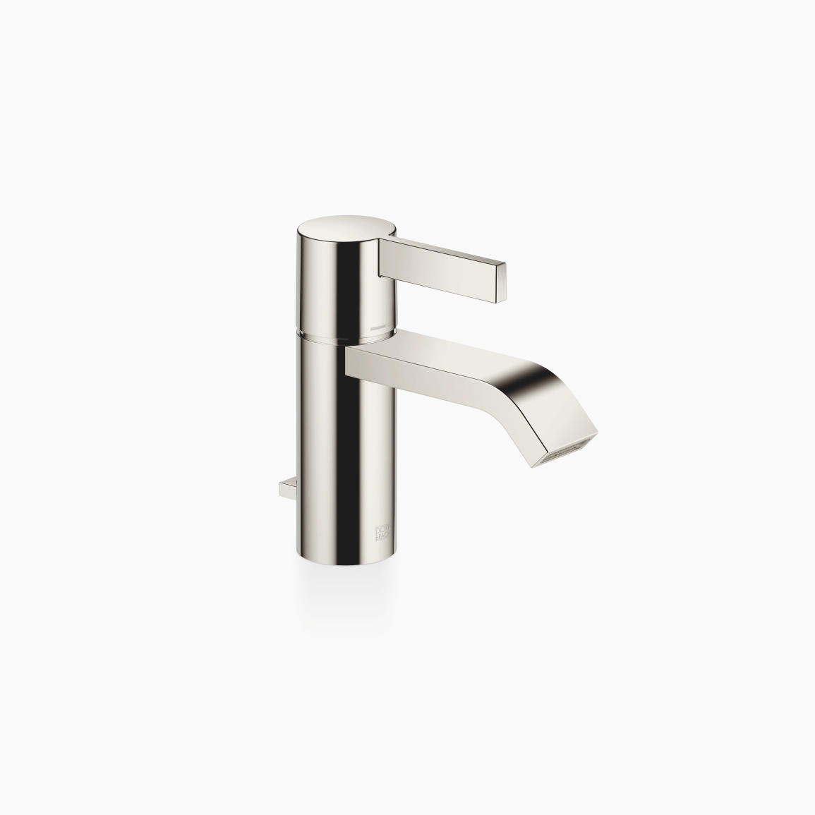 IMO - Single-lever basin mixer with pop-up waste - platinum