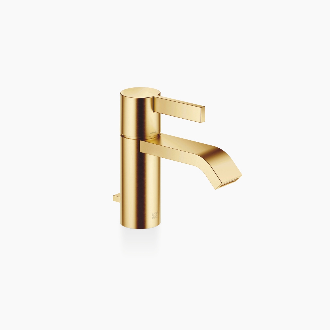 IMO - Single-lever basin mixer with pop-up waste - brushed Durabrass