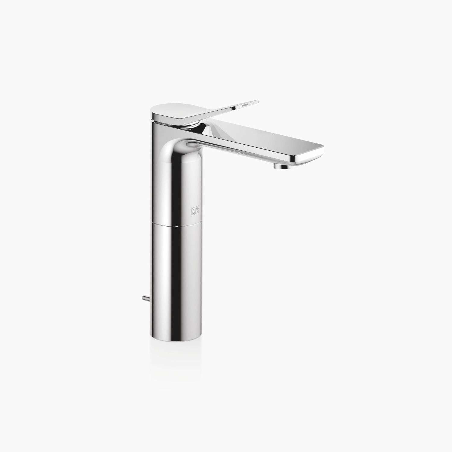 Display product Lissé - Single-lever basin mixer with high spout with pop-up waste from manufacturer Dornbracht