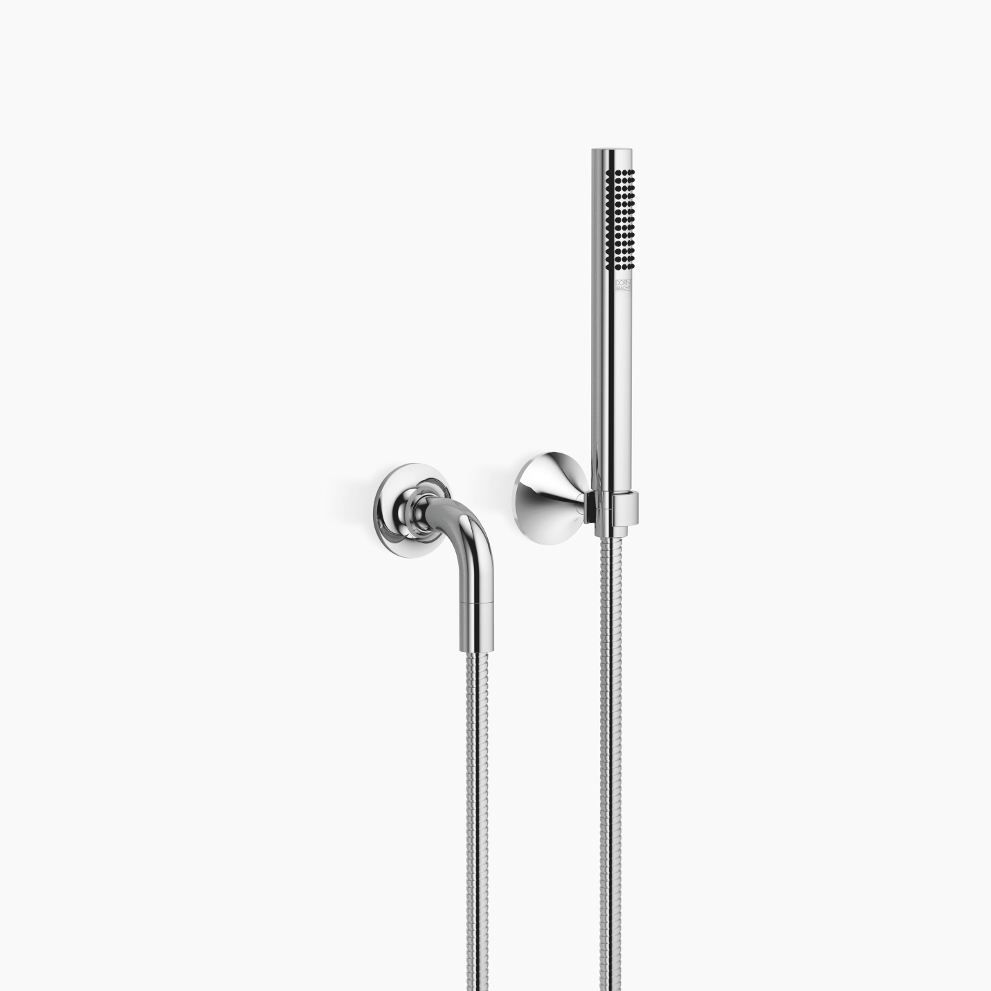 Mostra il prodotto Docce di design | VAIA - Gruppo doccetta con flessibile con rosette separate del produttore Dornbracht
