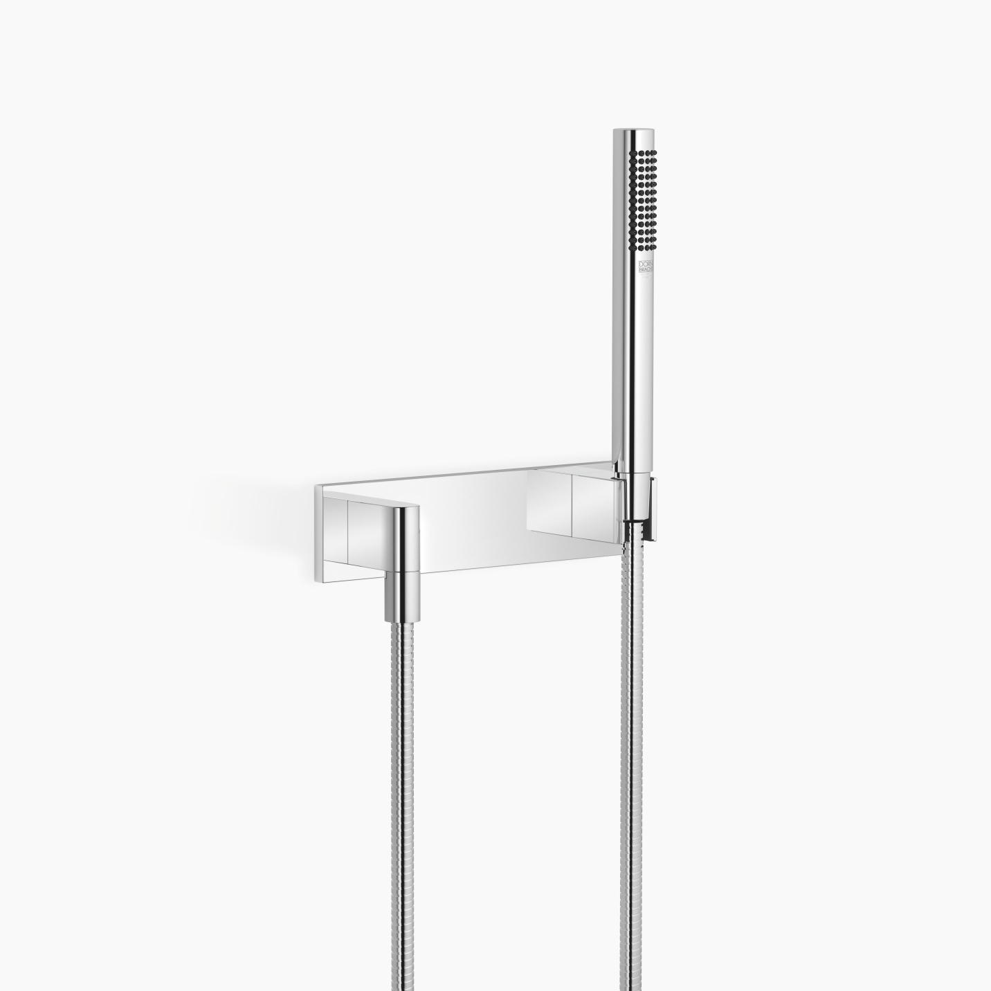 Mostra il prodotto Docce di design | Gruppo doccetta con flessibile con piastra di copertura del produttore Dornbracht
