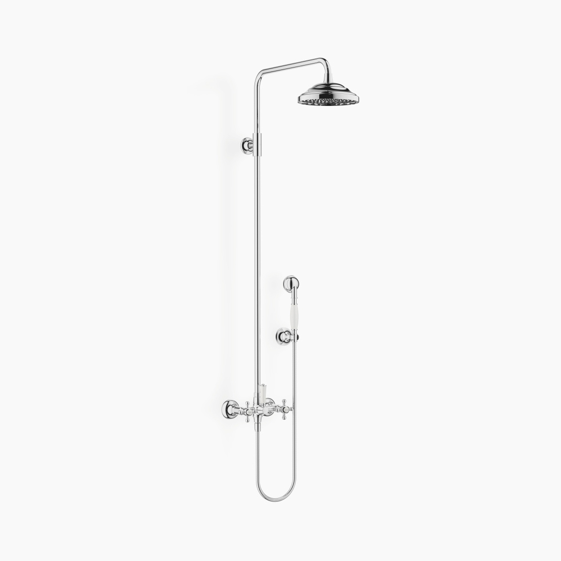 Display product Rain Showers | Madison - Showerpipe solution from manufacturer Dornbracht