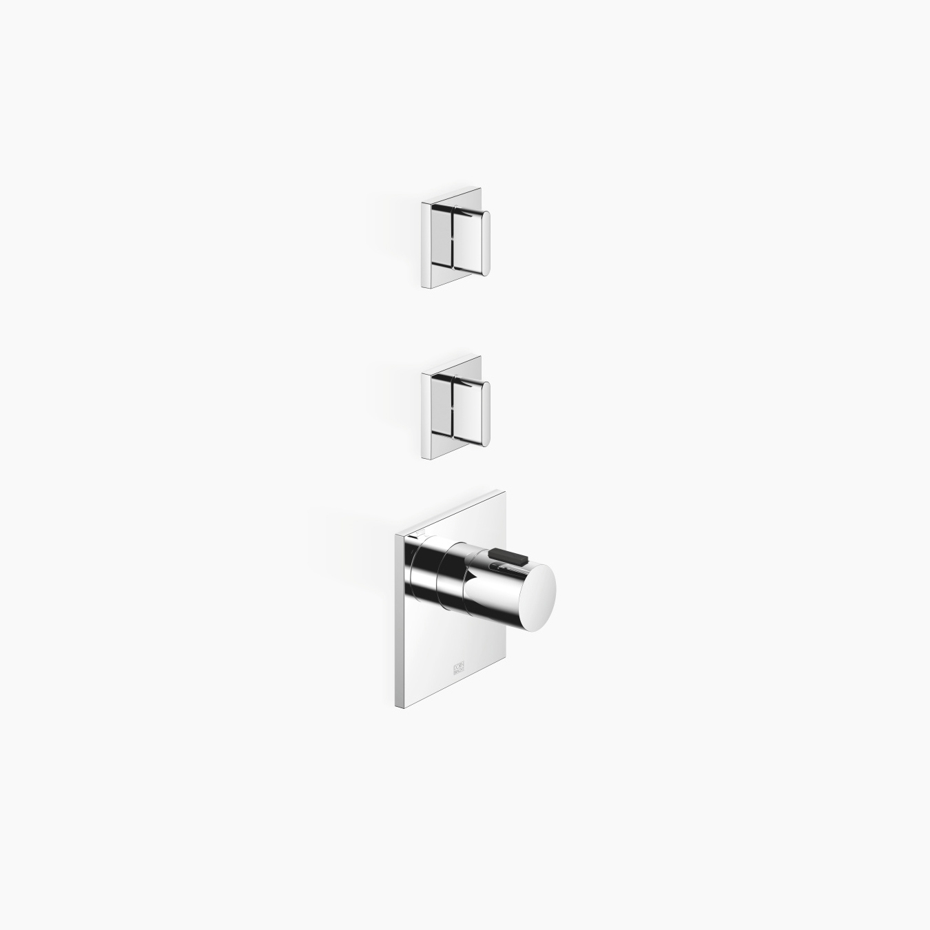 Display product Rain Showers | CL.1 - xTOOL Thermostat module with 2 valves from manufacturer Dornbracht