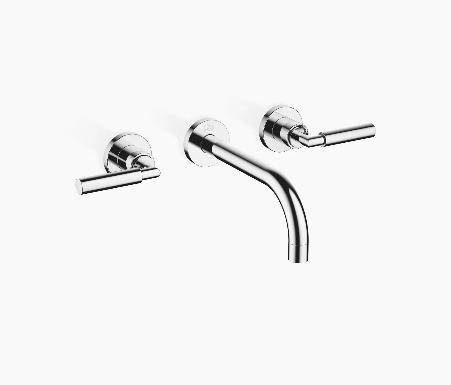 Dornbracht - Tara. - Wall-mounted basin mixer without pop-up waste
