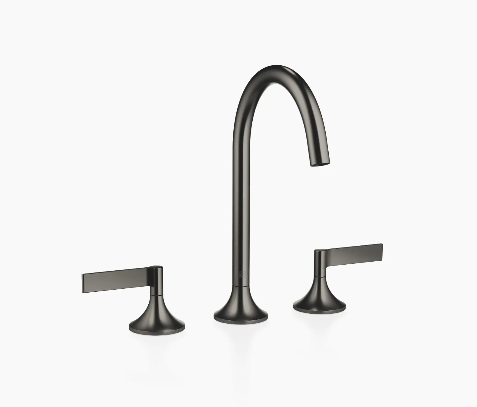 Dornbracht - VAIA - Waschtisch-Dreilochbatterie mit Ablaufgarnitur - Dark Platinum matt